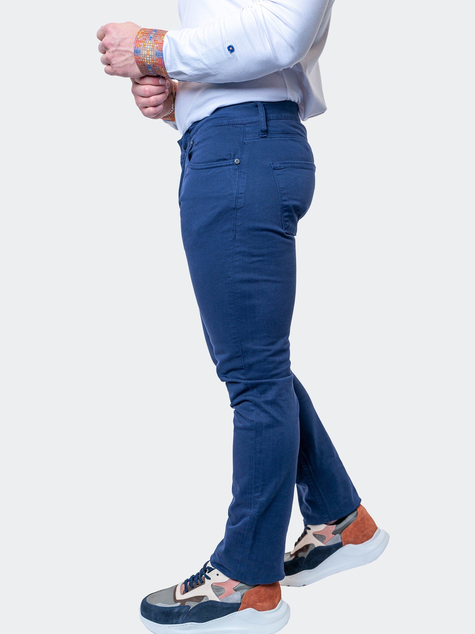 Saxe Blue Stretch Jeans
