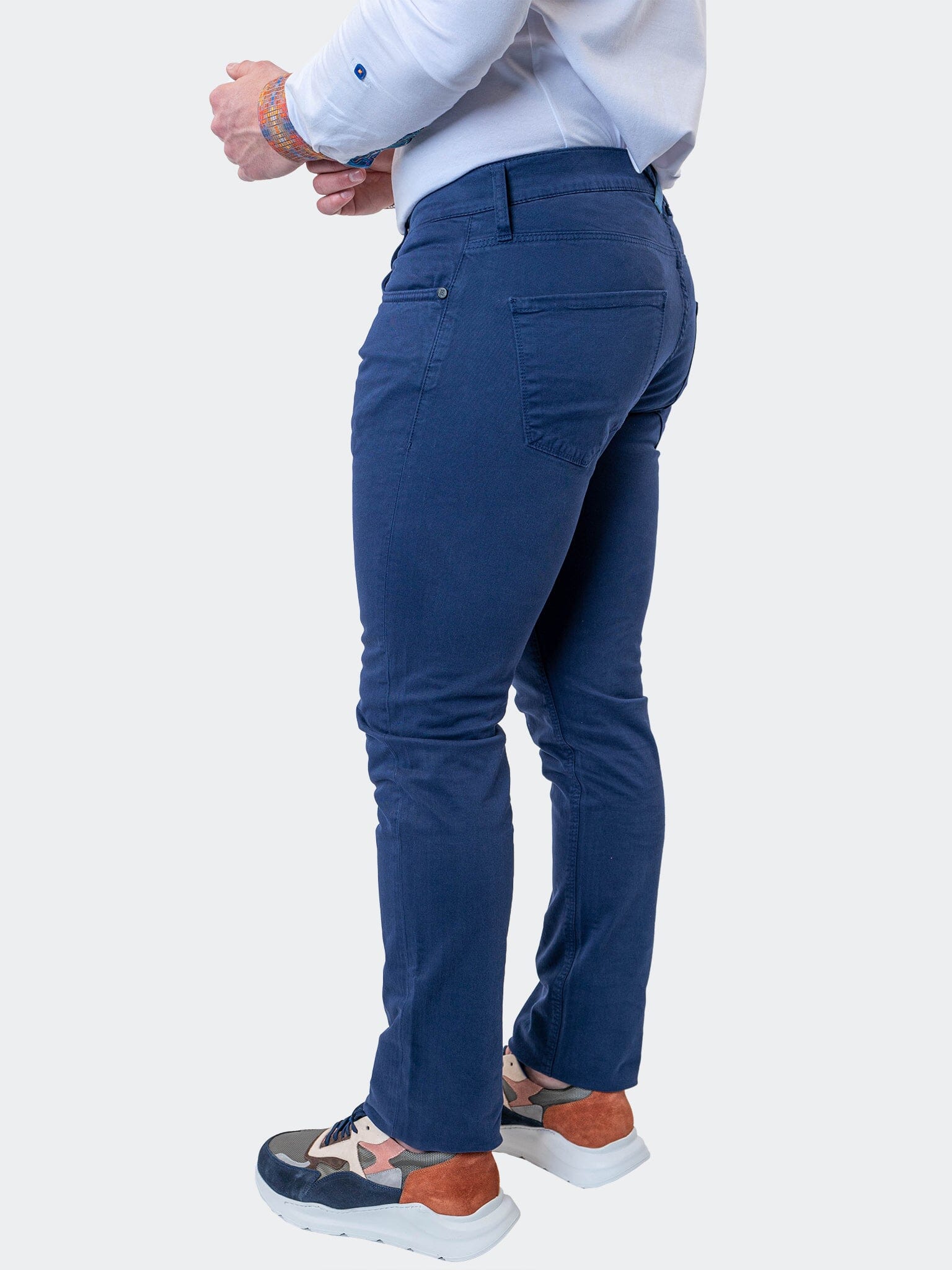 Saxe Blue Stretch Jeans