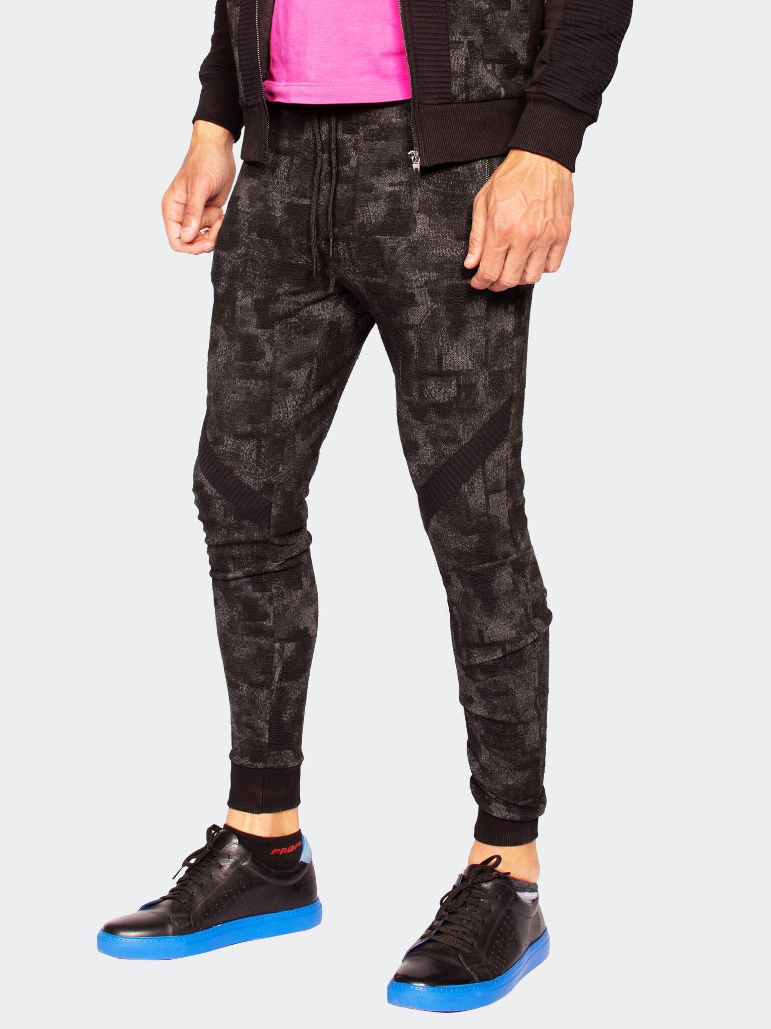 Perm Jogger Camo Blue
