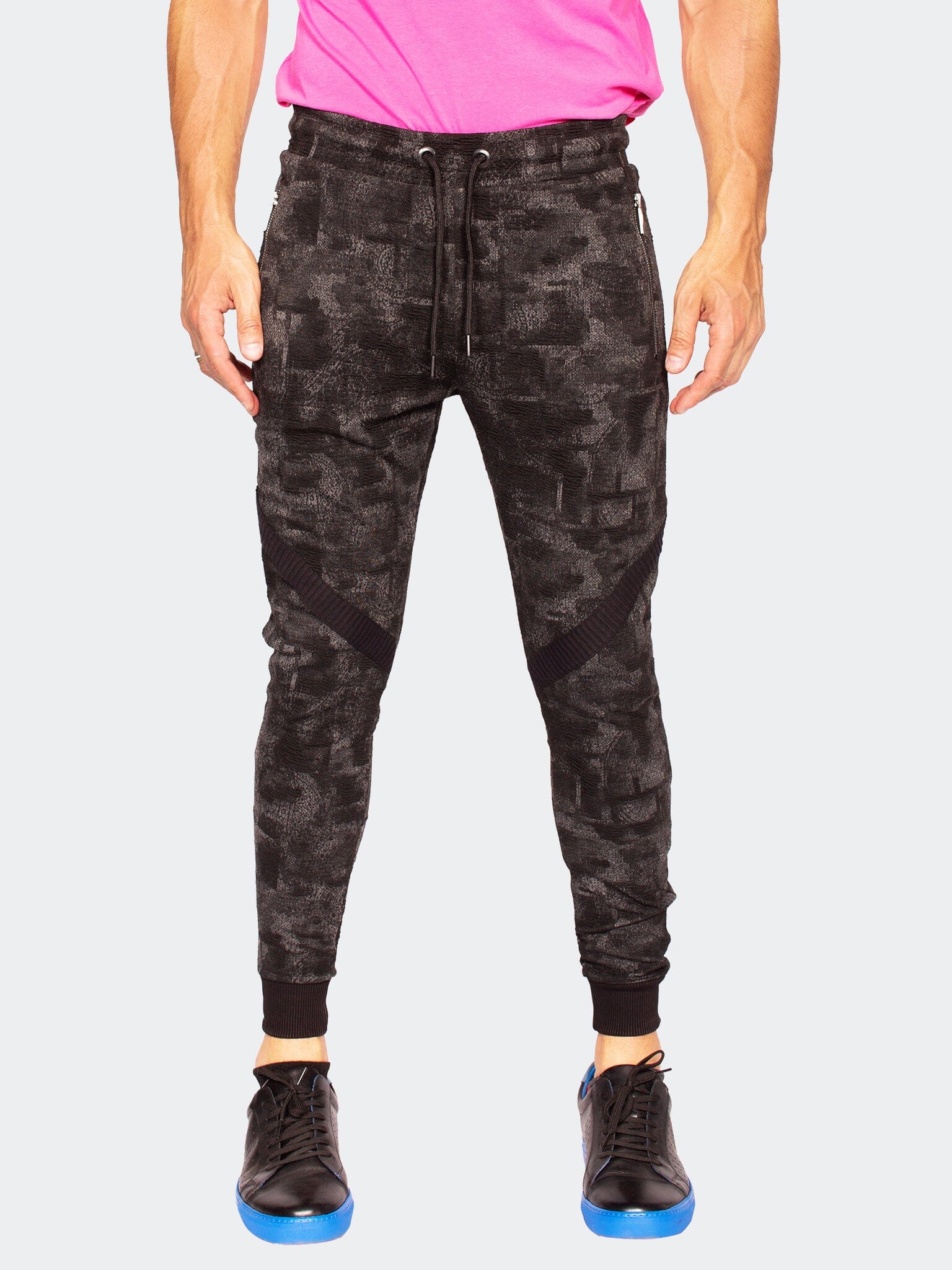 Perm Jogger Camo Blue