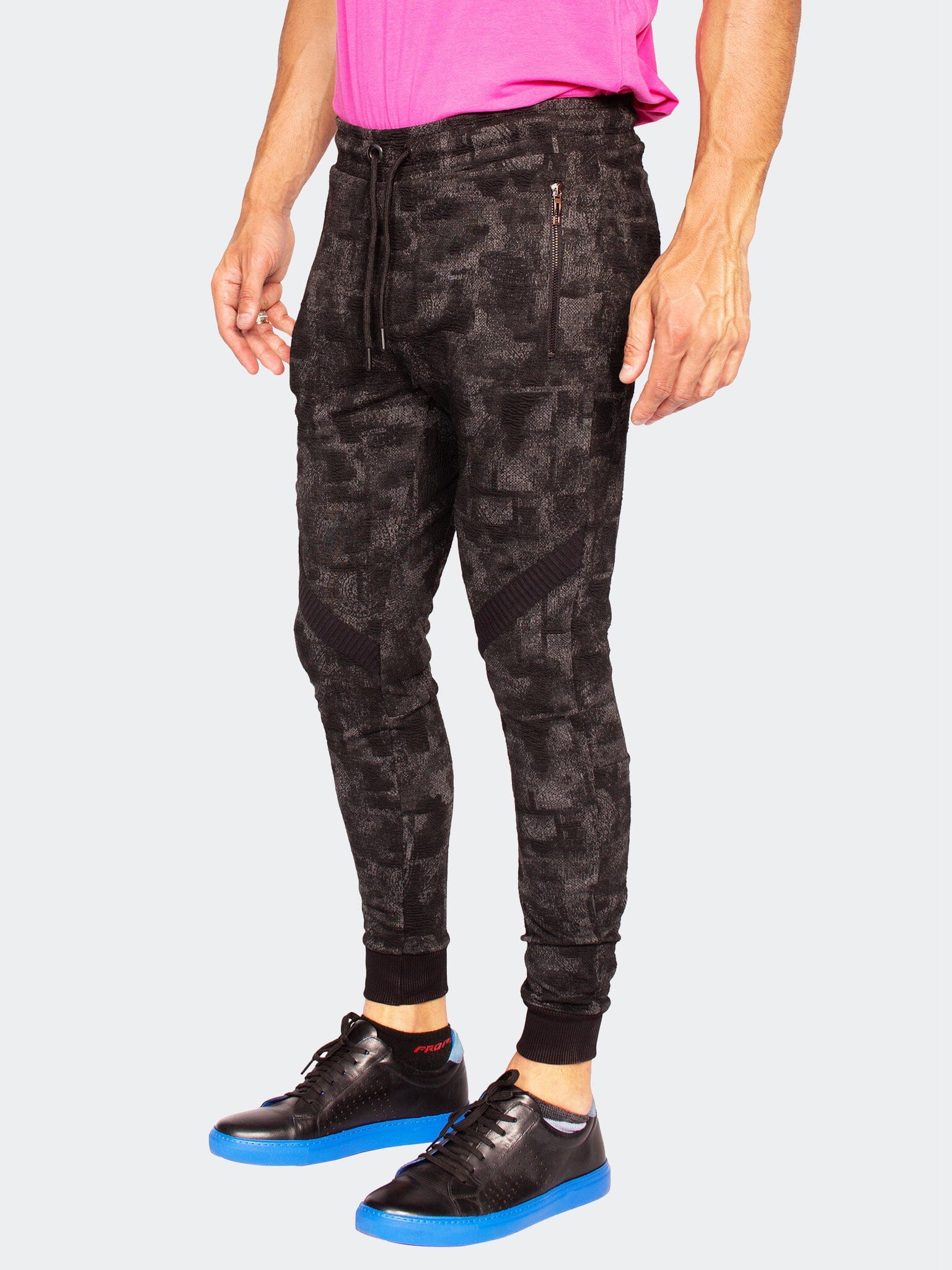 Perm Jogger Camo Blue