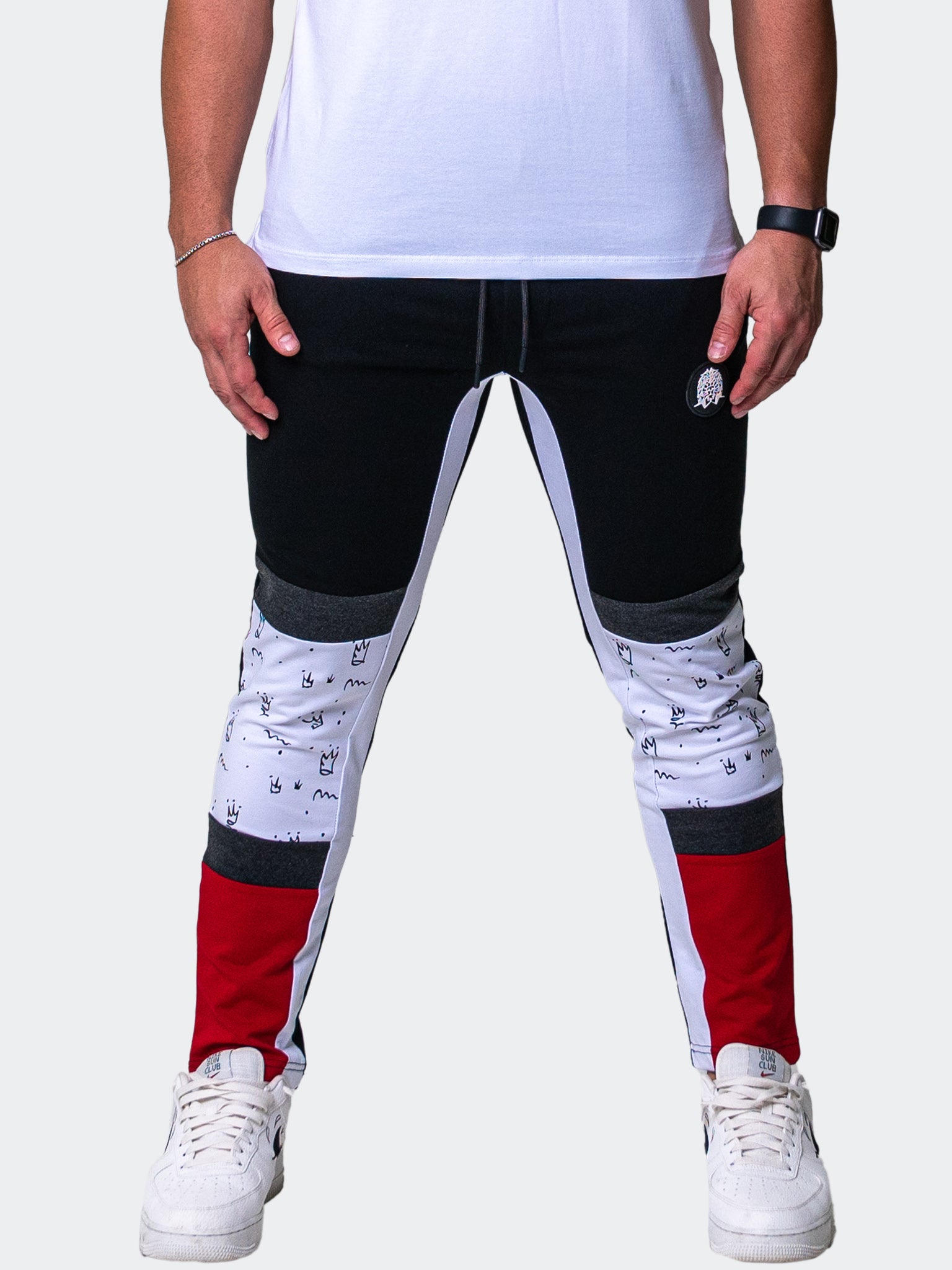 Crown Black Jogger Pants