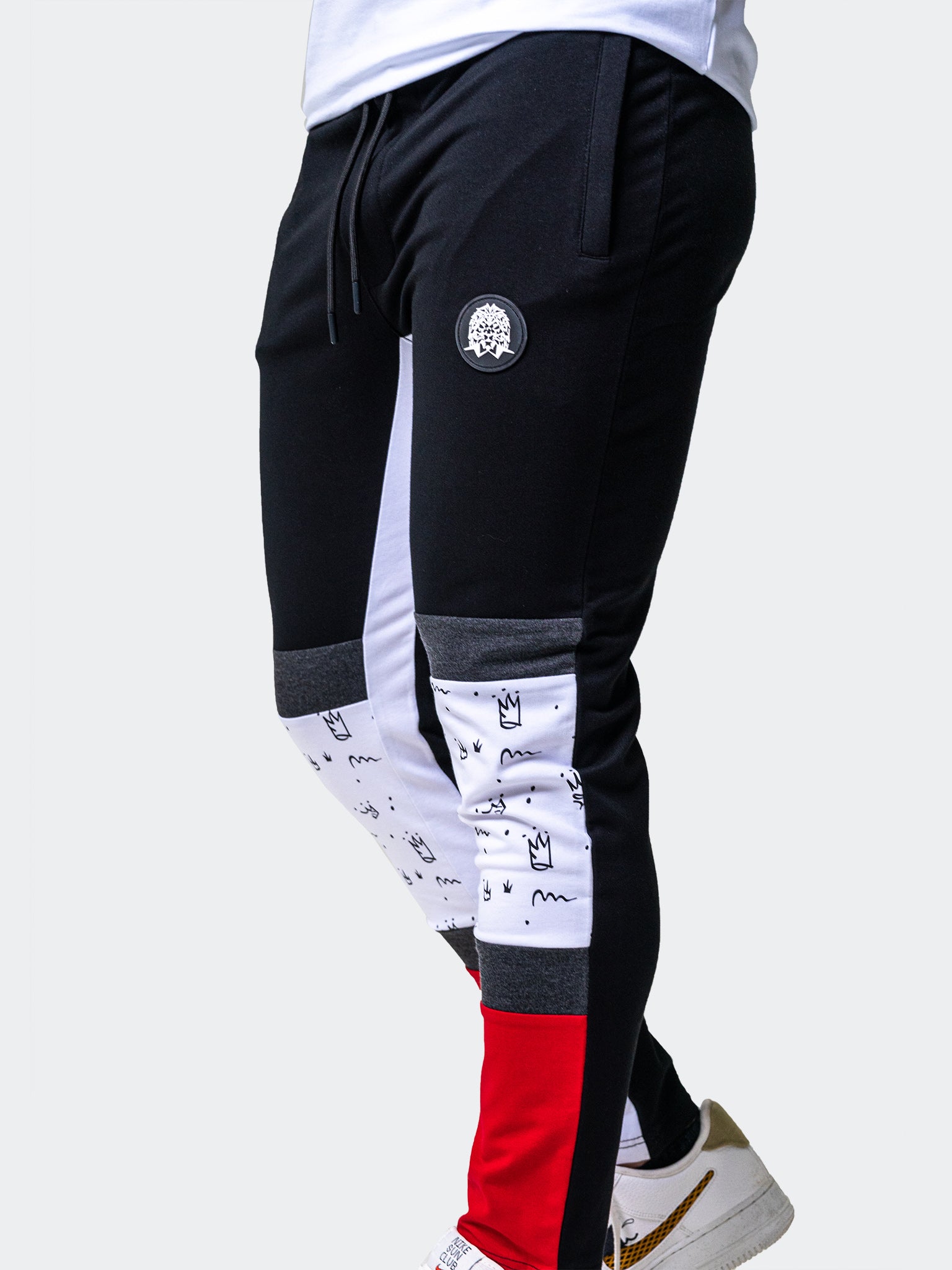 Crown Black Jogger Pants