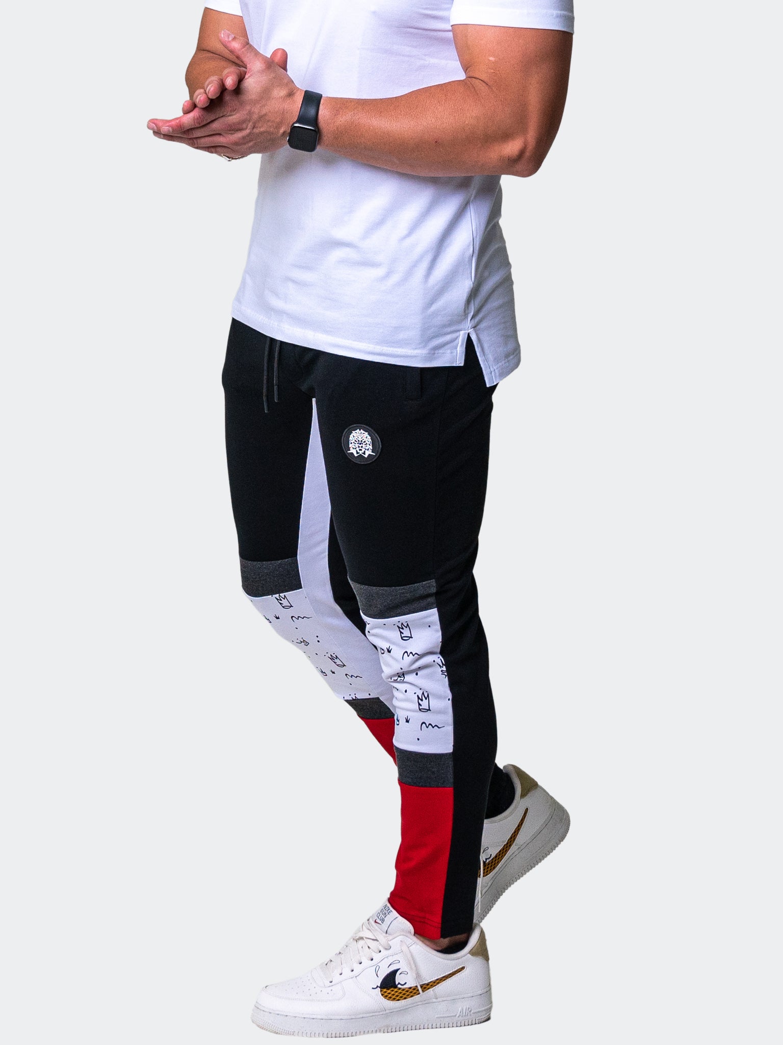 Crown Black Jogger Pants