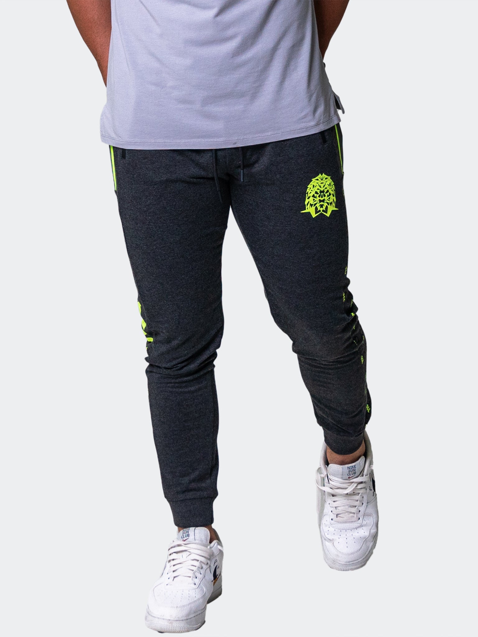 Monogram Grey Jogger Pants