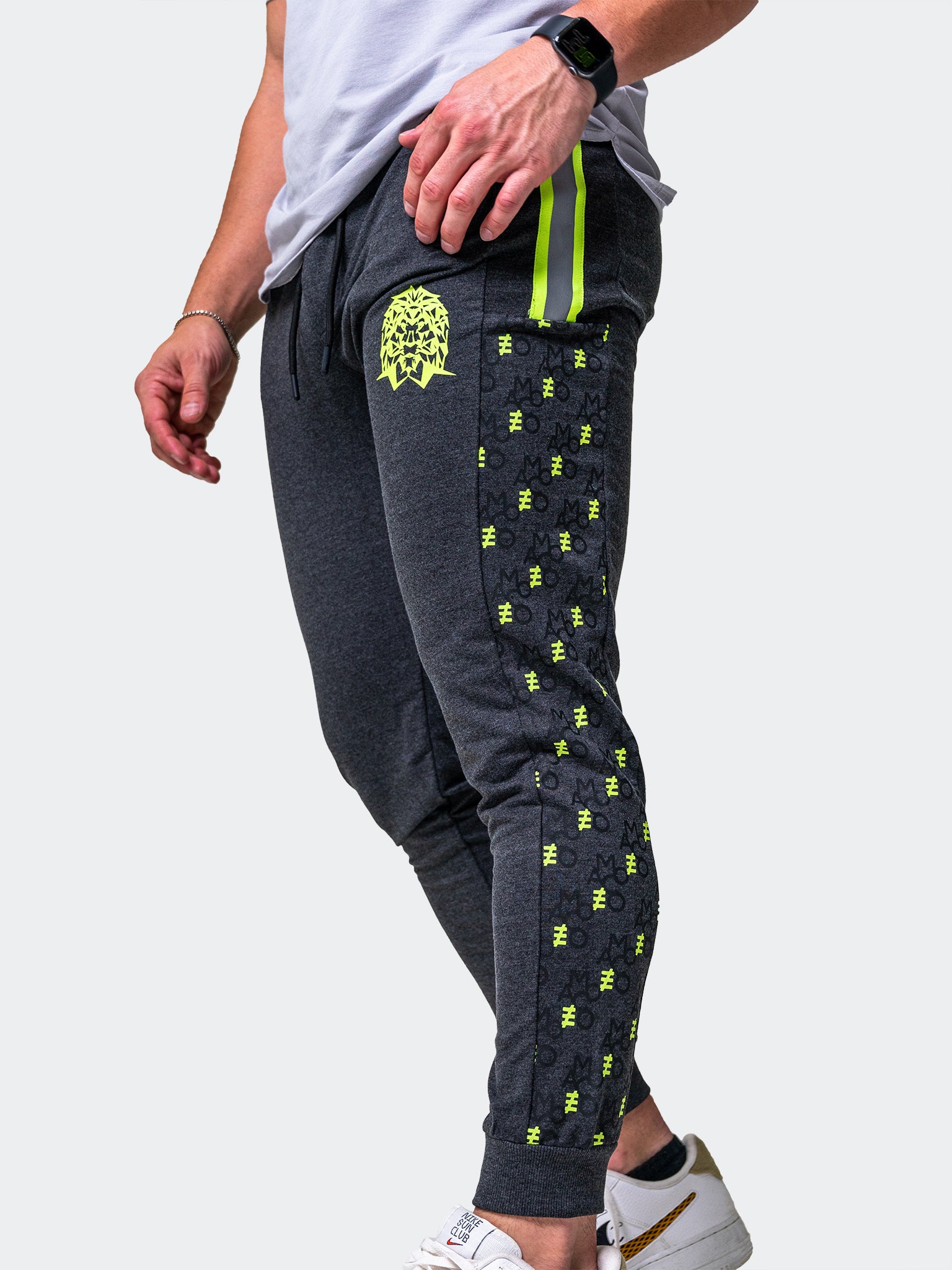 Monogram Grey Jogger Pants