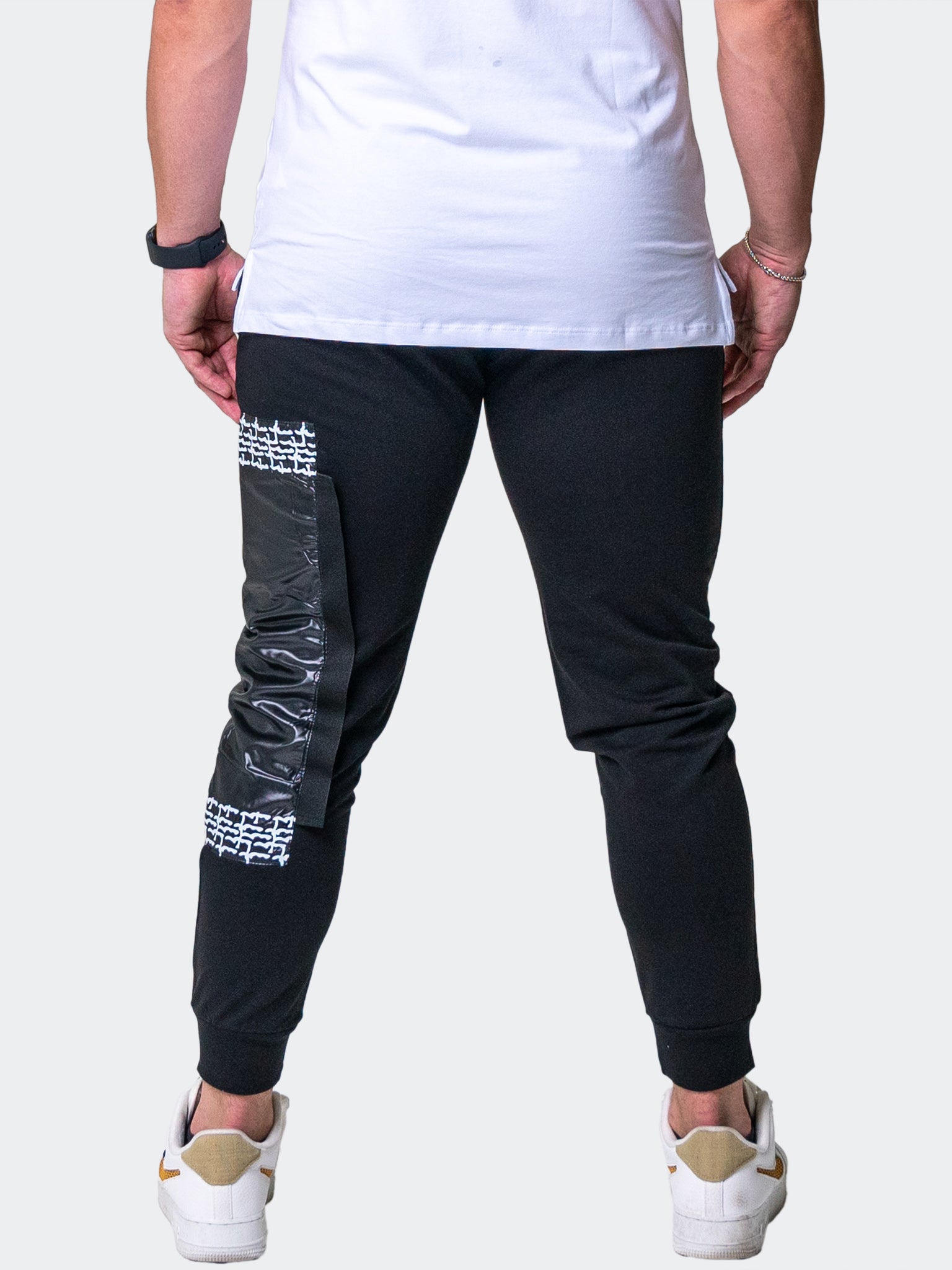 Static Black Jogger Pants