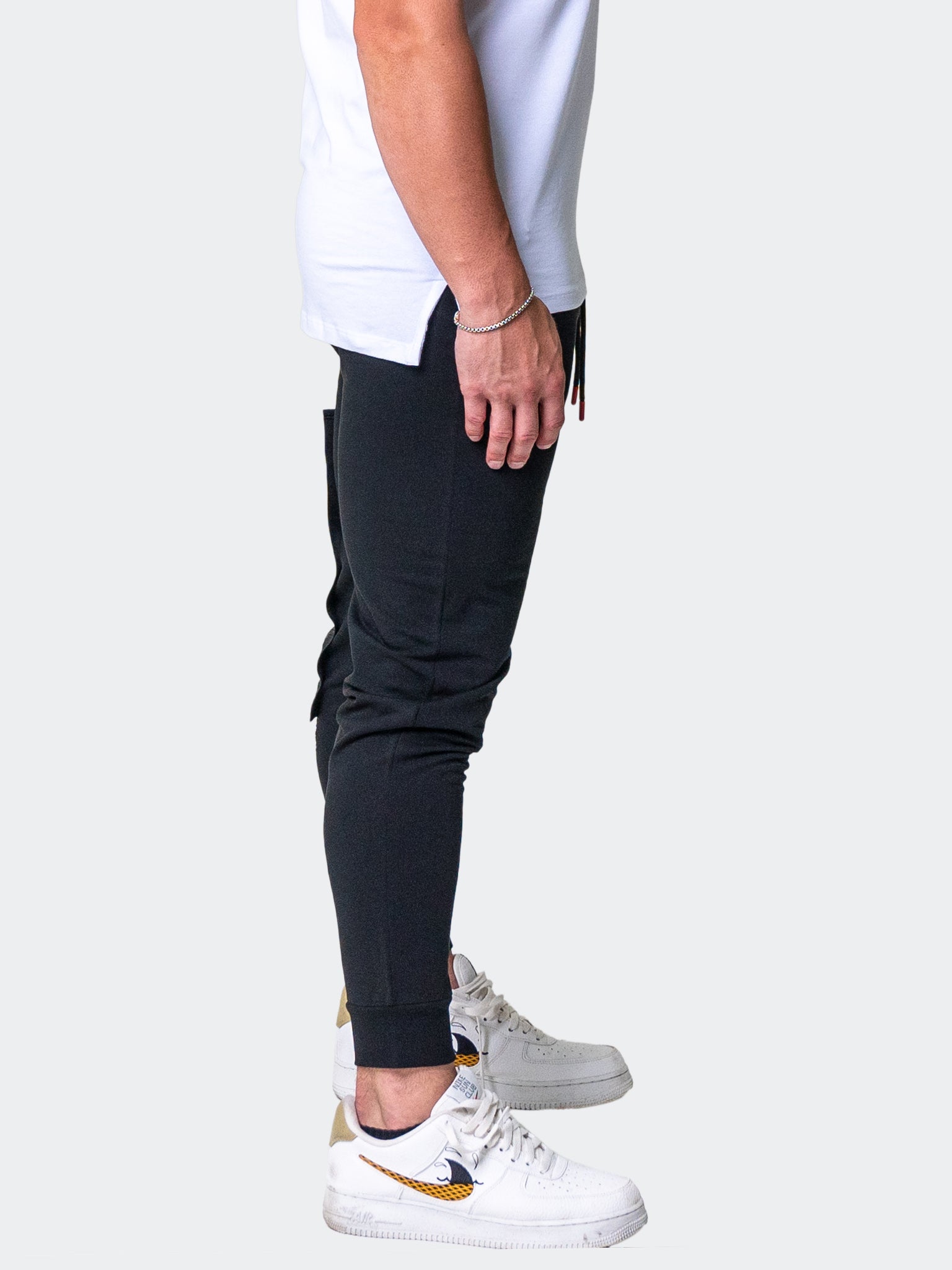 Static Black Jogger Pants