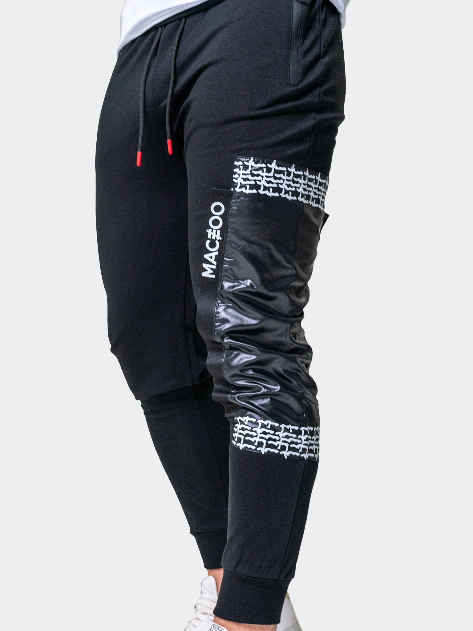 Static Black Jogger Pants