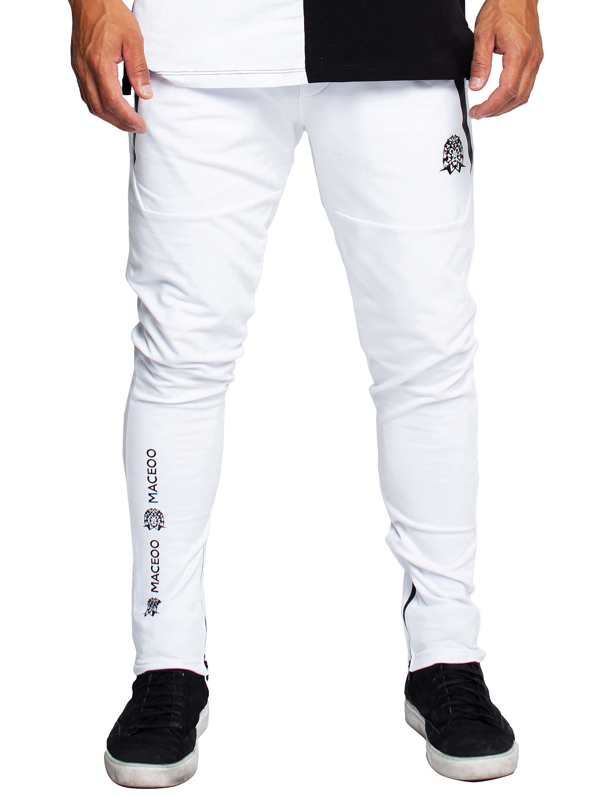 Jogger BlackTrim White