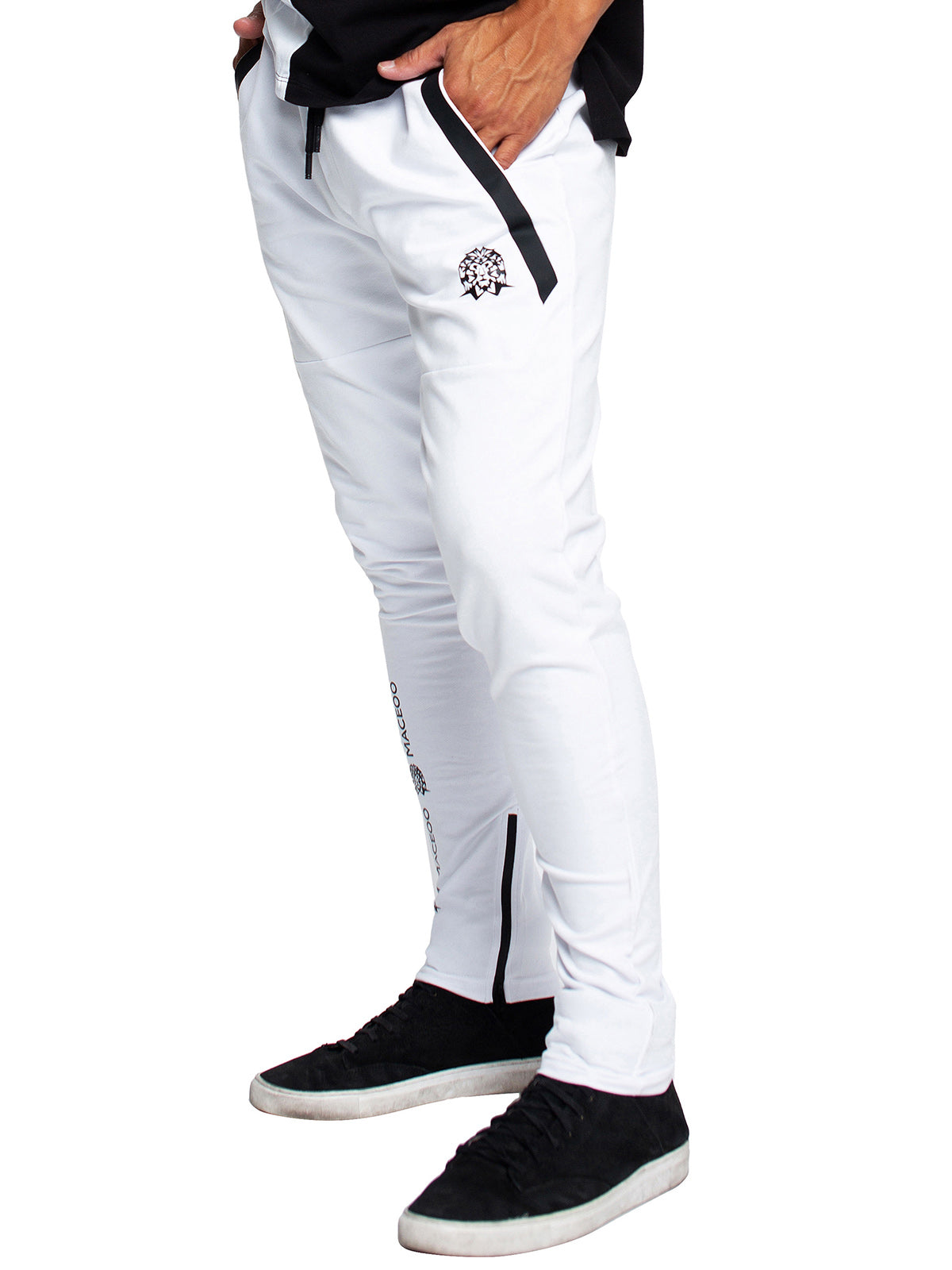 Jogger BlackTrim White