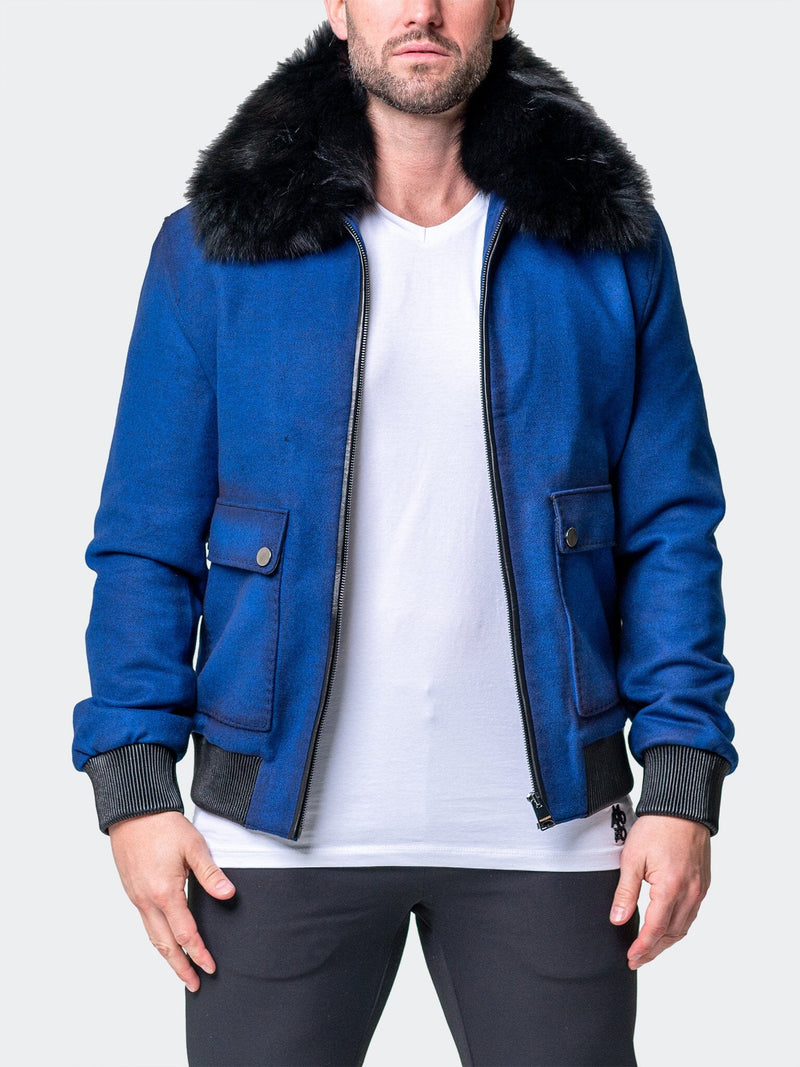 Azure Leather Maceoo Blue –