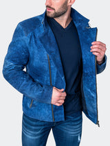 Leather Gene Blue View-5