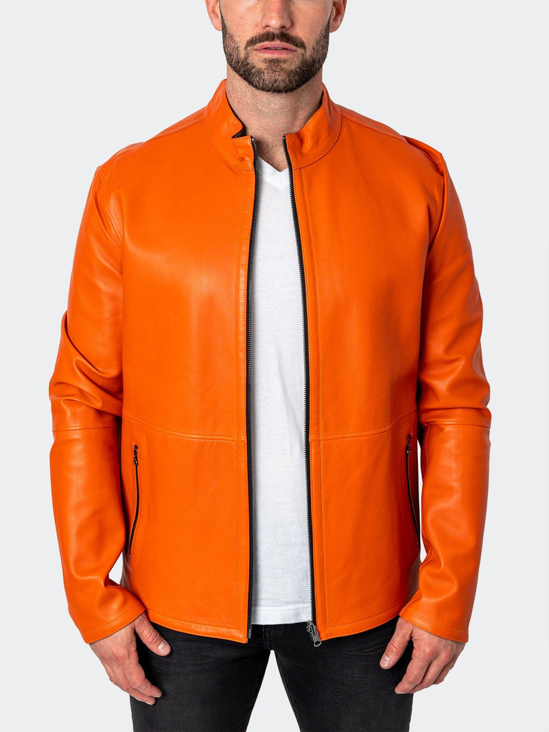 Leather Lab Orange