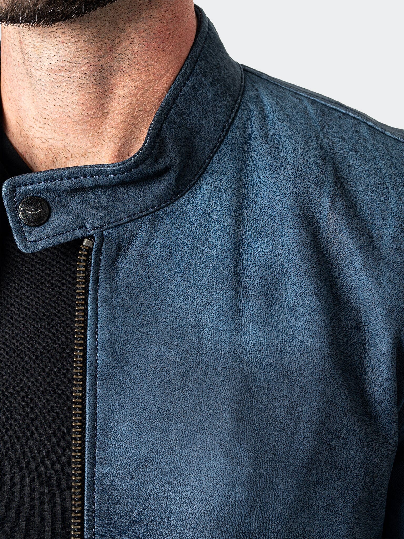 Leather Nine Blue