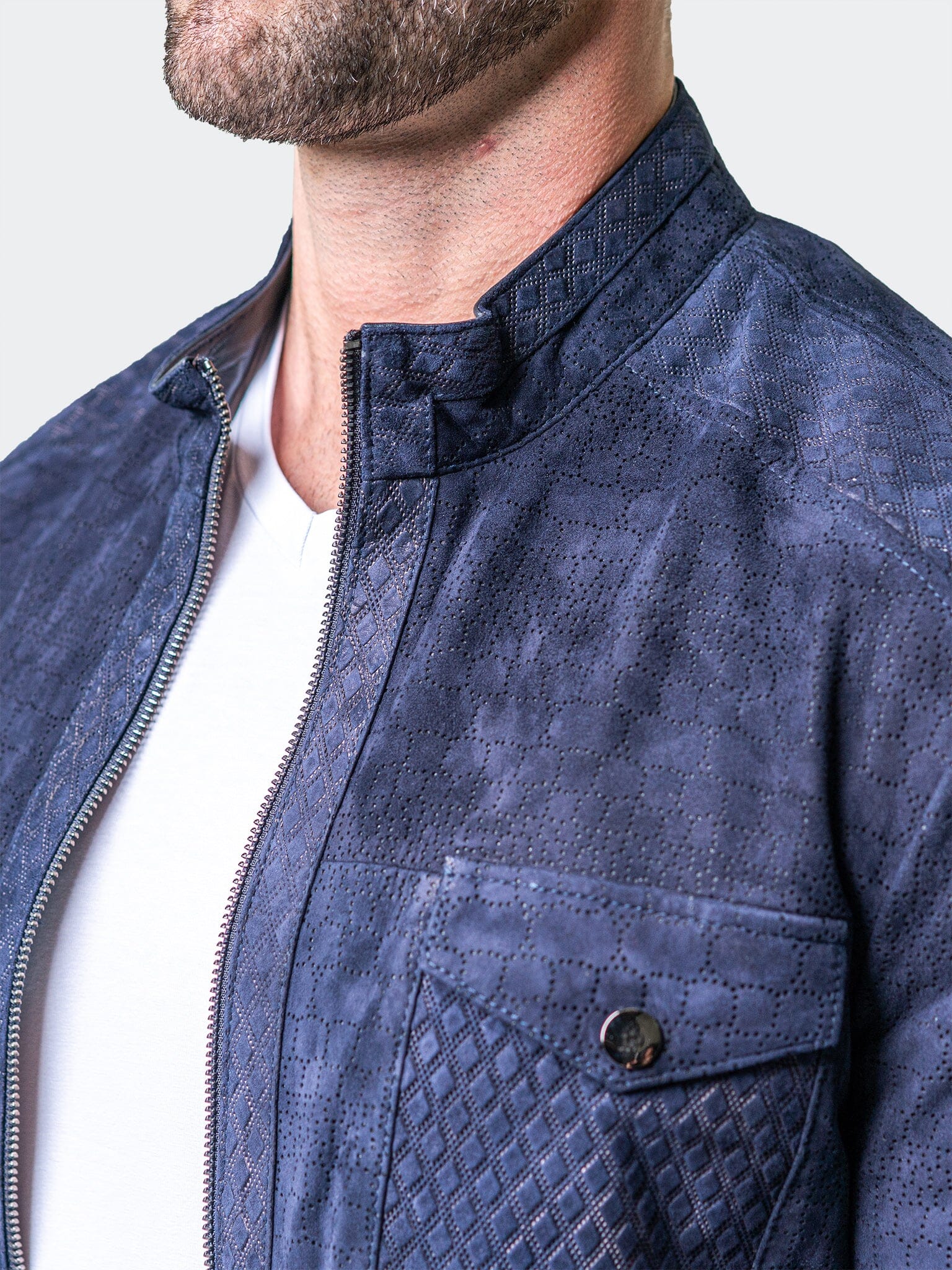 Leather Plexus Black Jacket