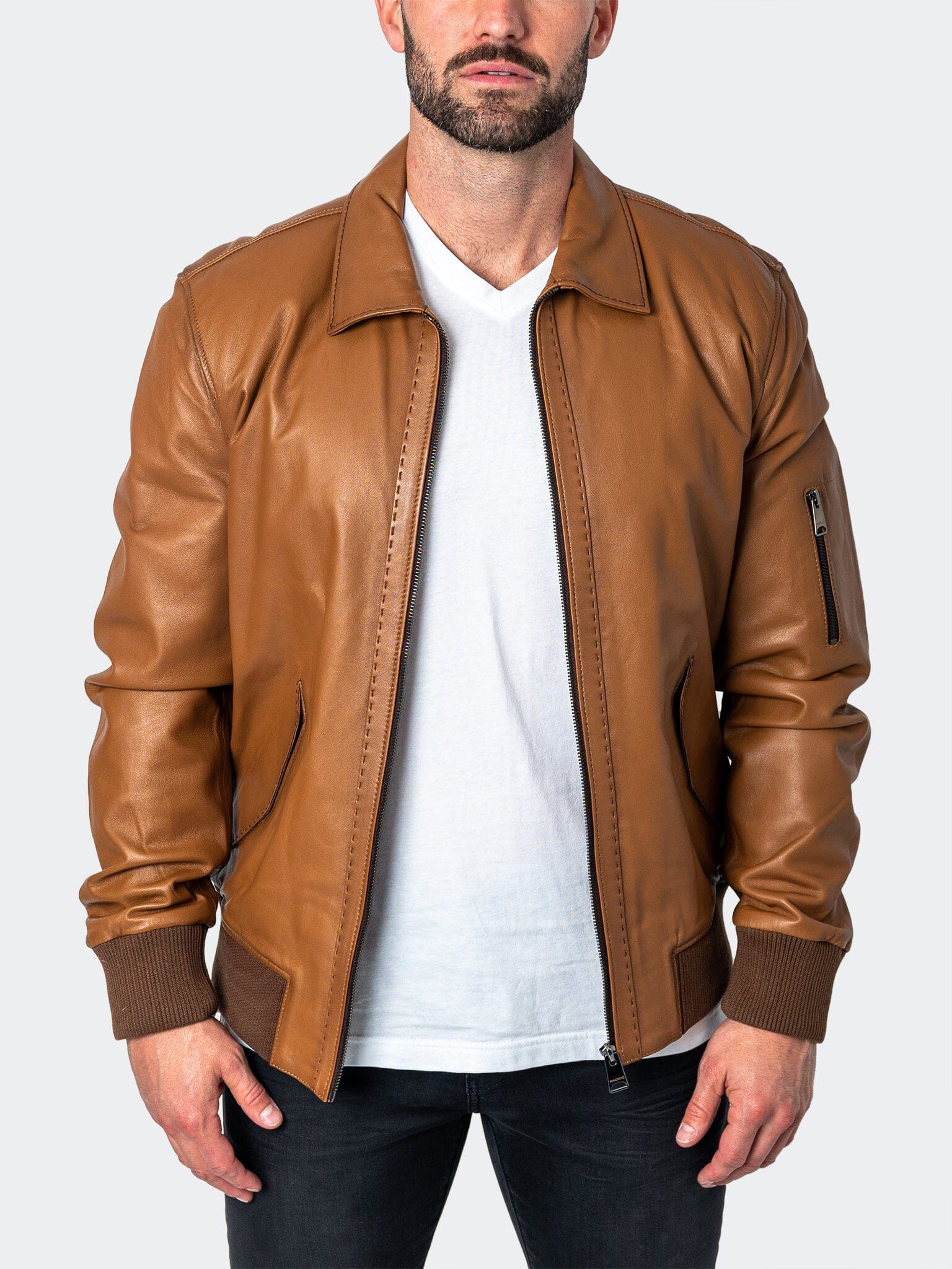 Leather Stitch Brown