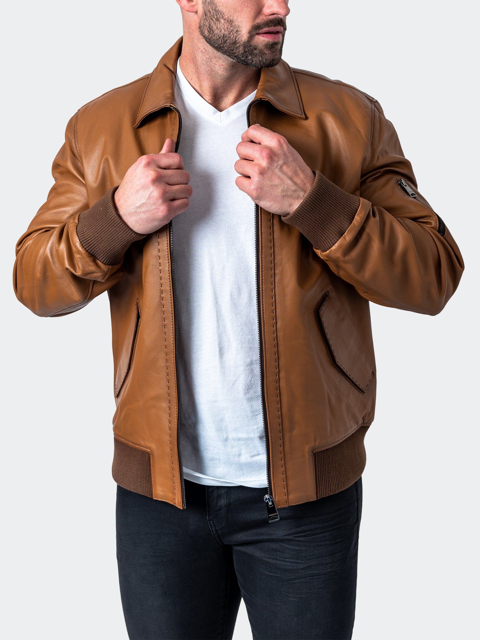 Leather Stitch Brown