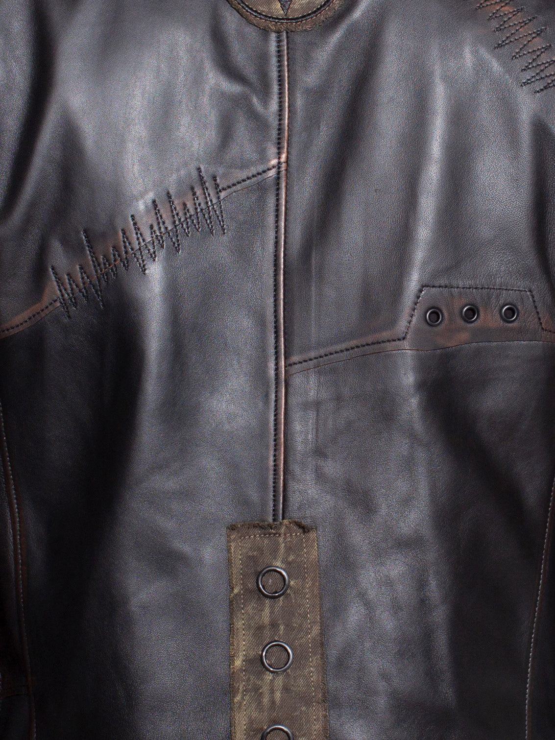 Leather Character Black