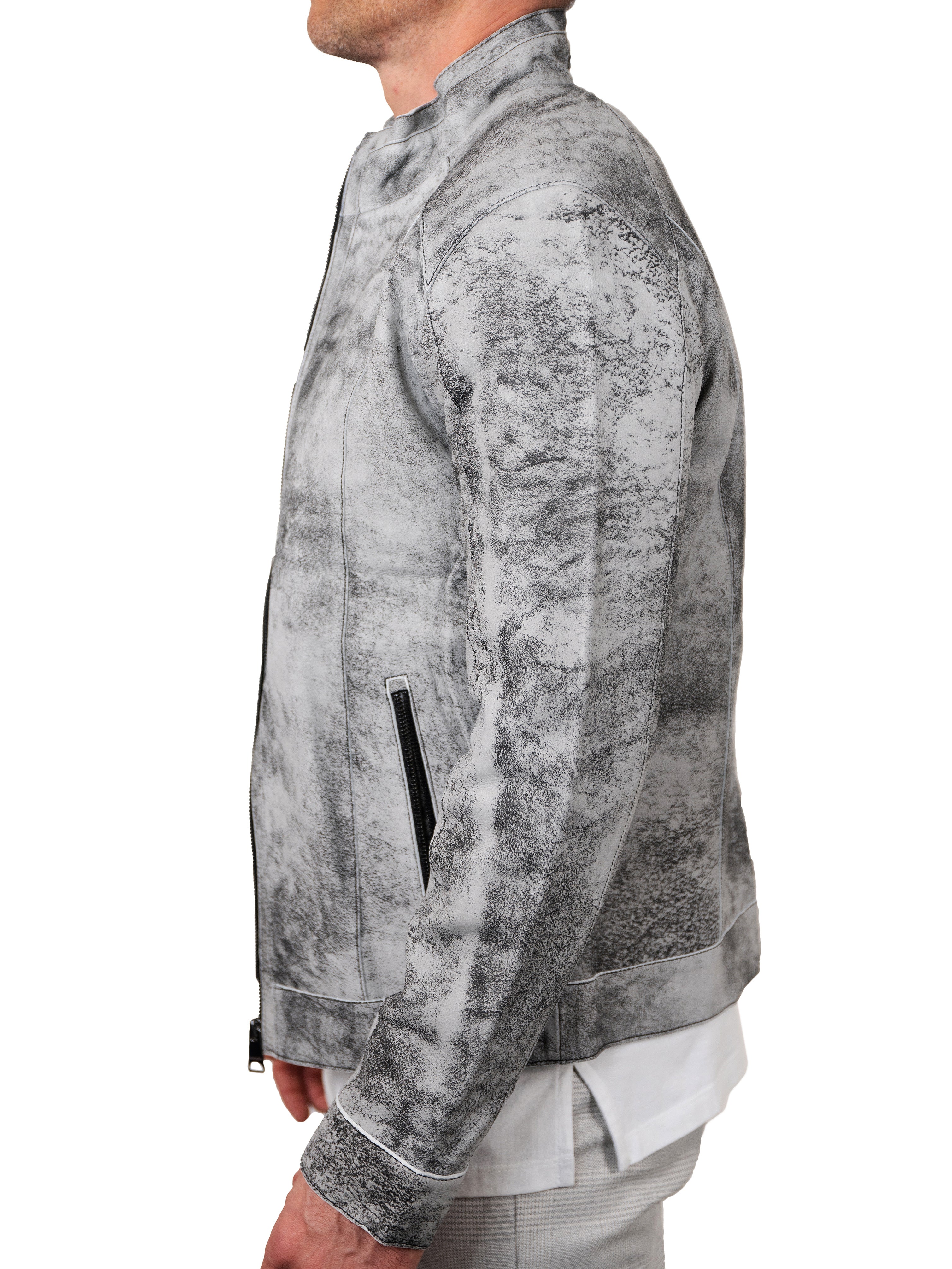 Leather DegradeBlack Grey