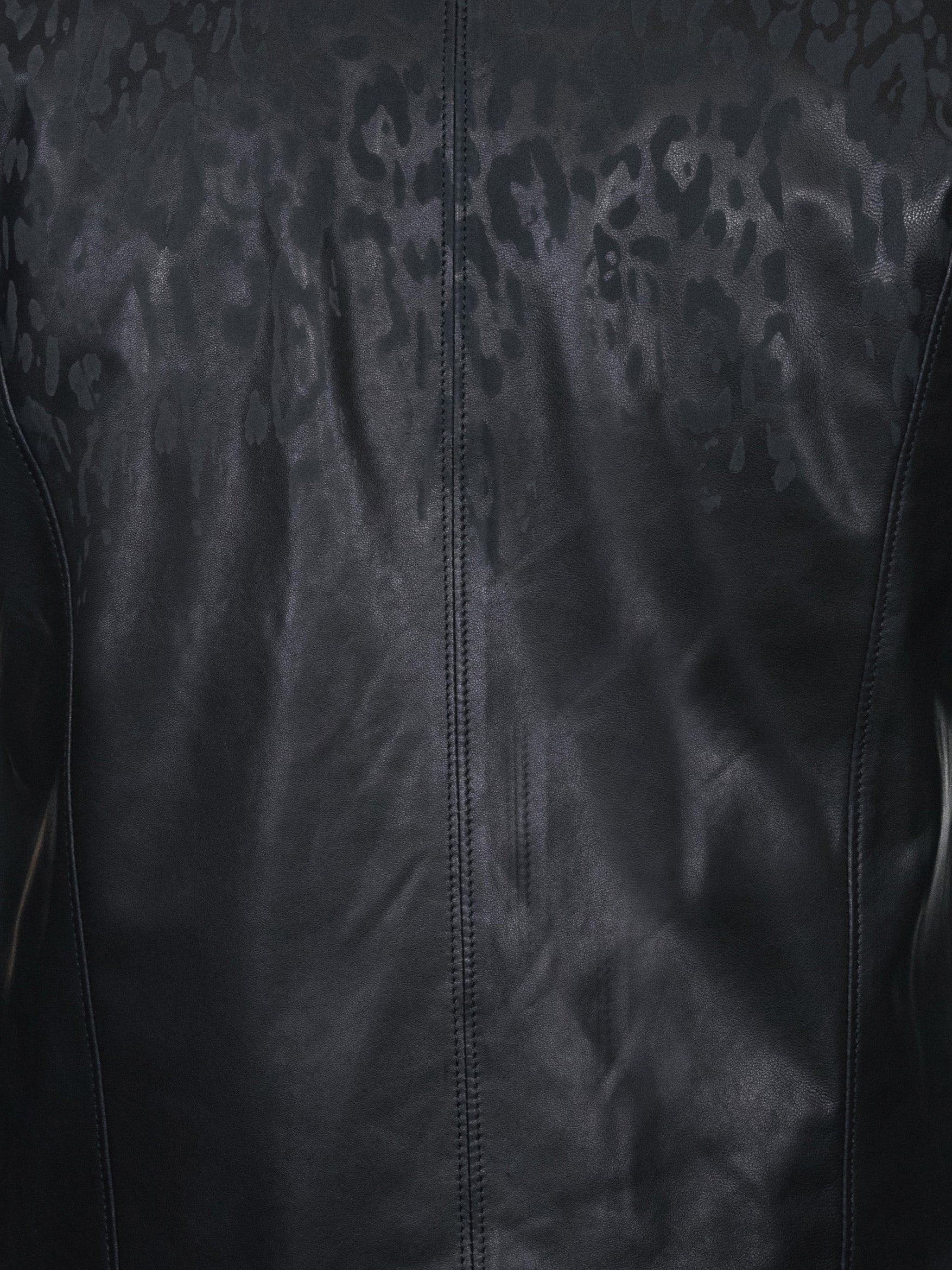 Leather Drips Black