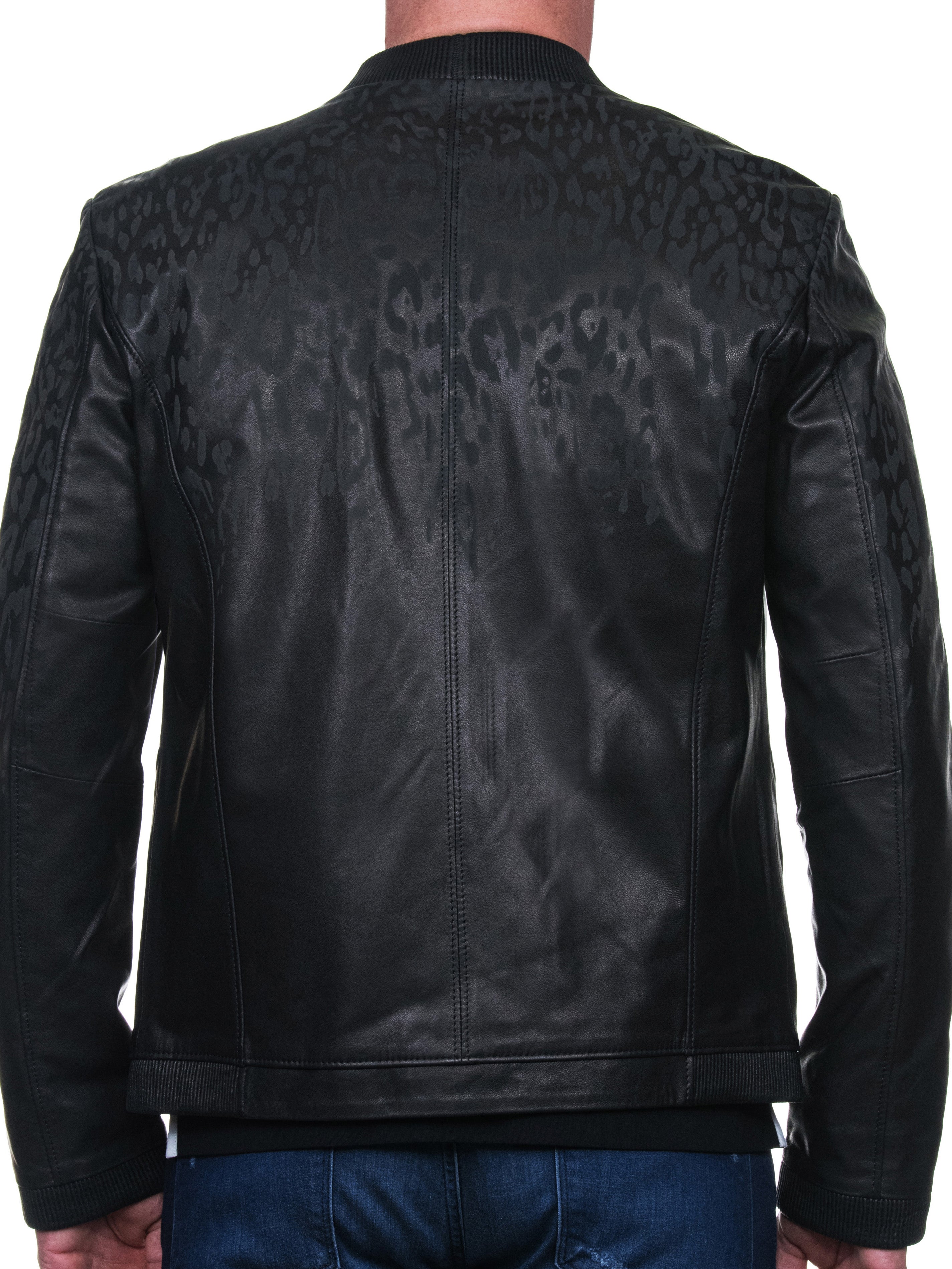 Leather Drips Black