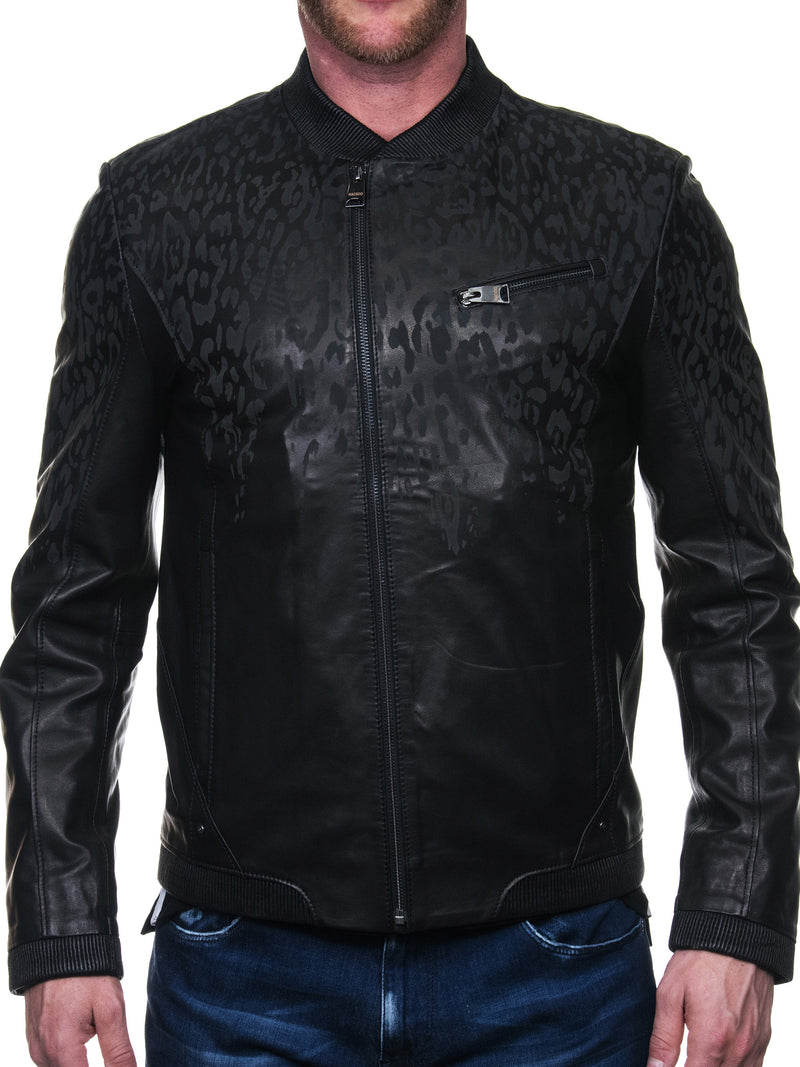 Leather Drips Black