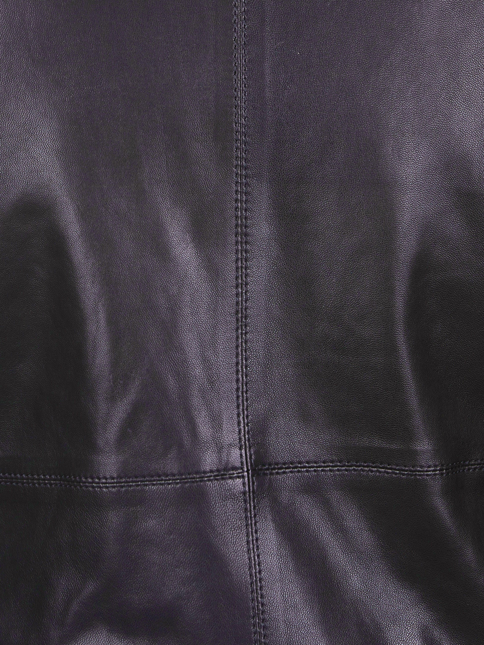 Leather MultiZip Black