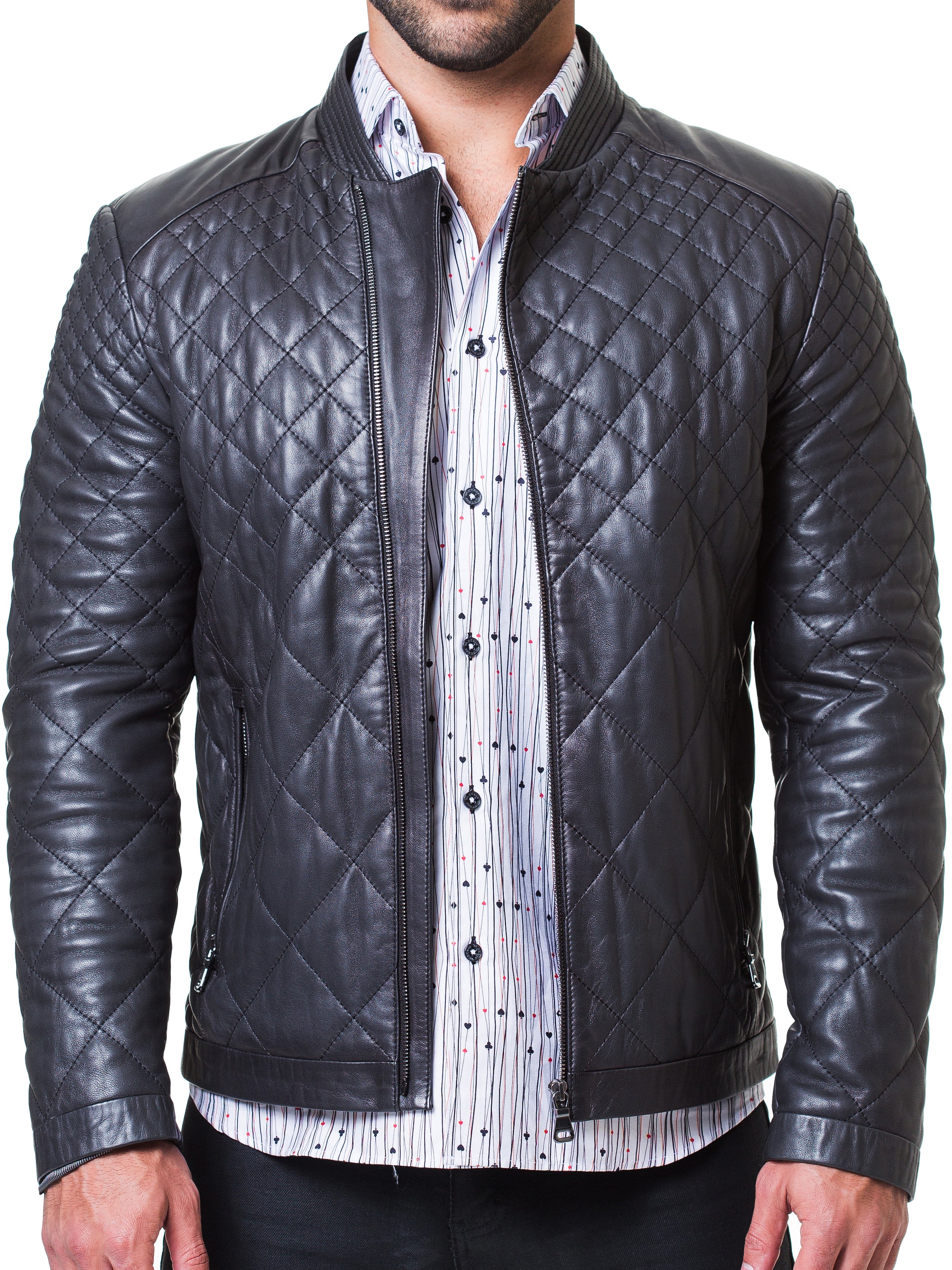 Leather Padded Black