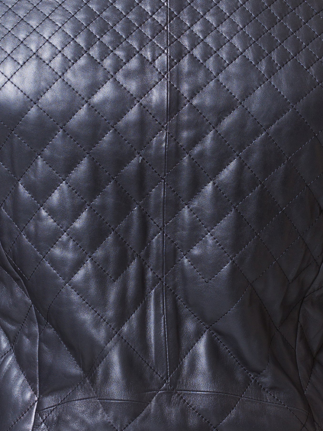 Leather Padded Black