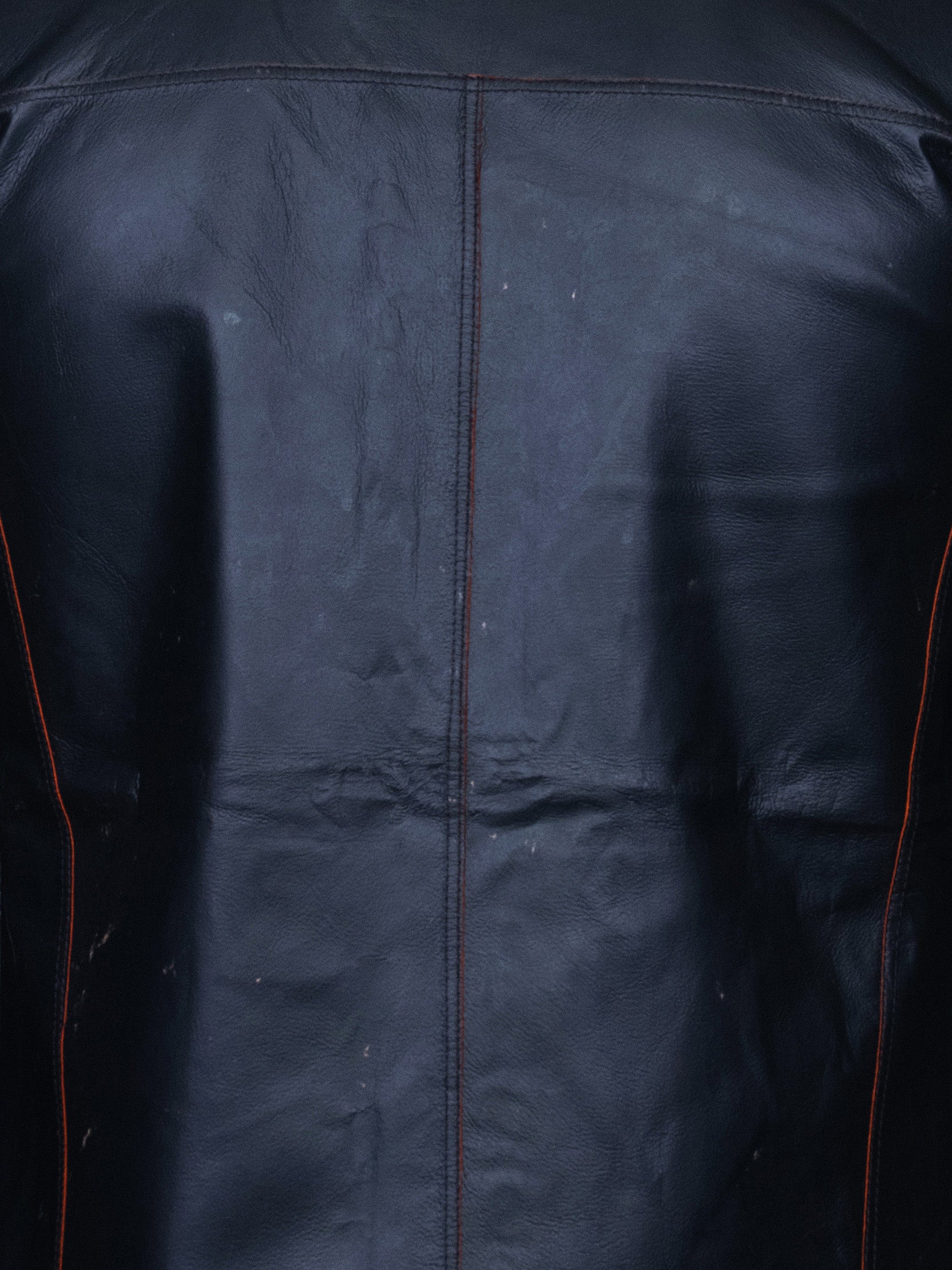 Leather Reversible Navy