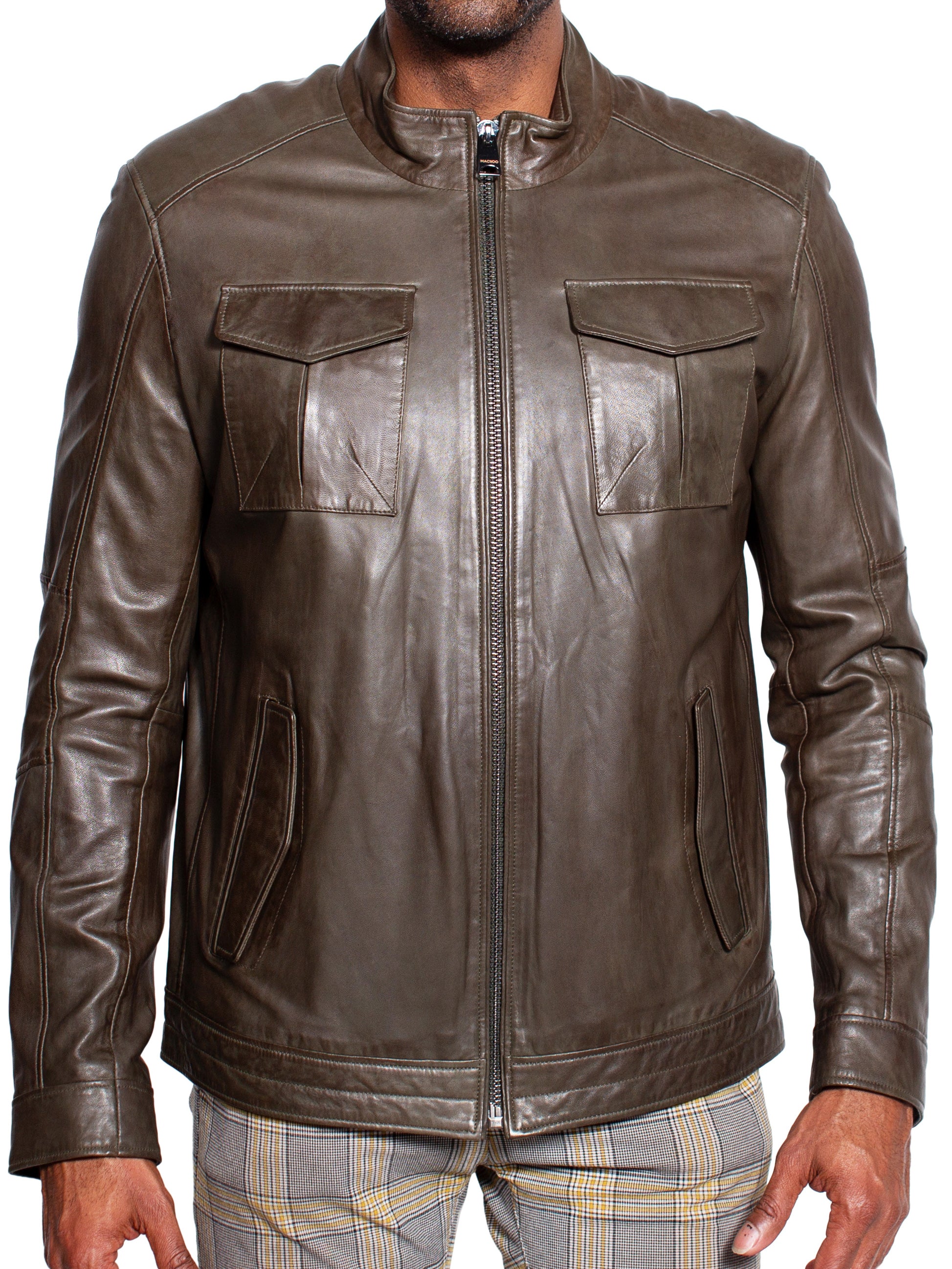 Leather Time Green