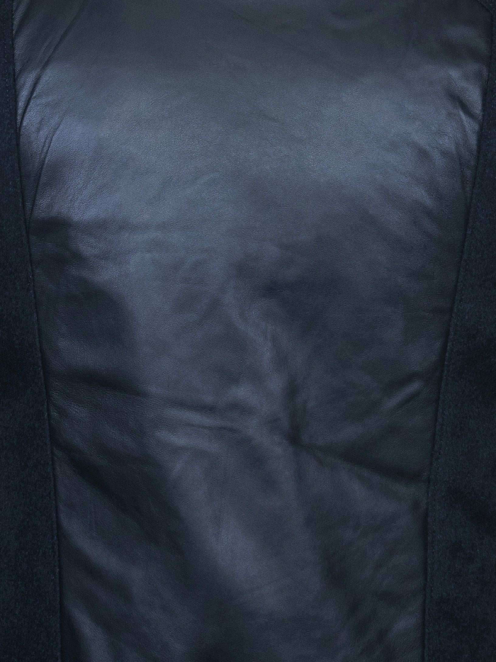 Leather Weave Blue