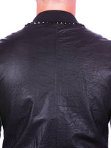 Leather Horn Black View-7