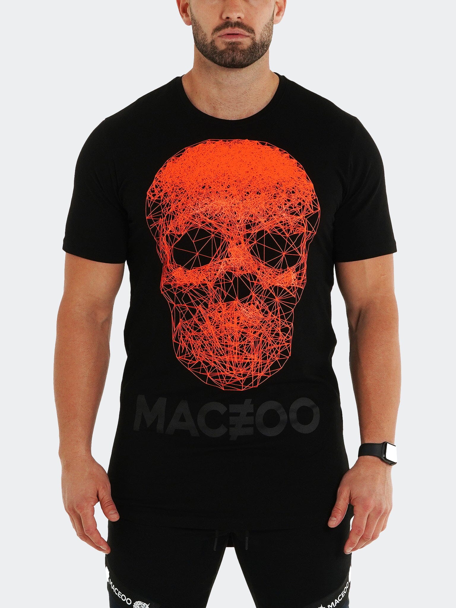 LongTee Skull Black