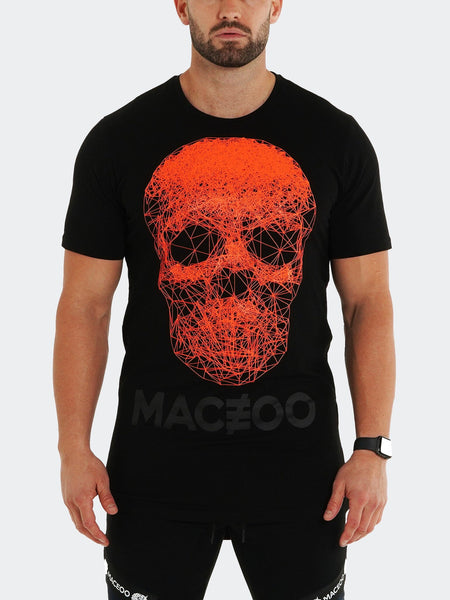 LongTee Skull Black – Maceoo