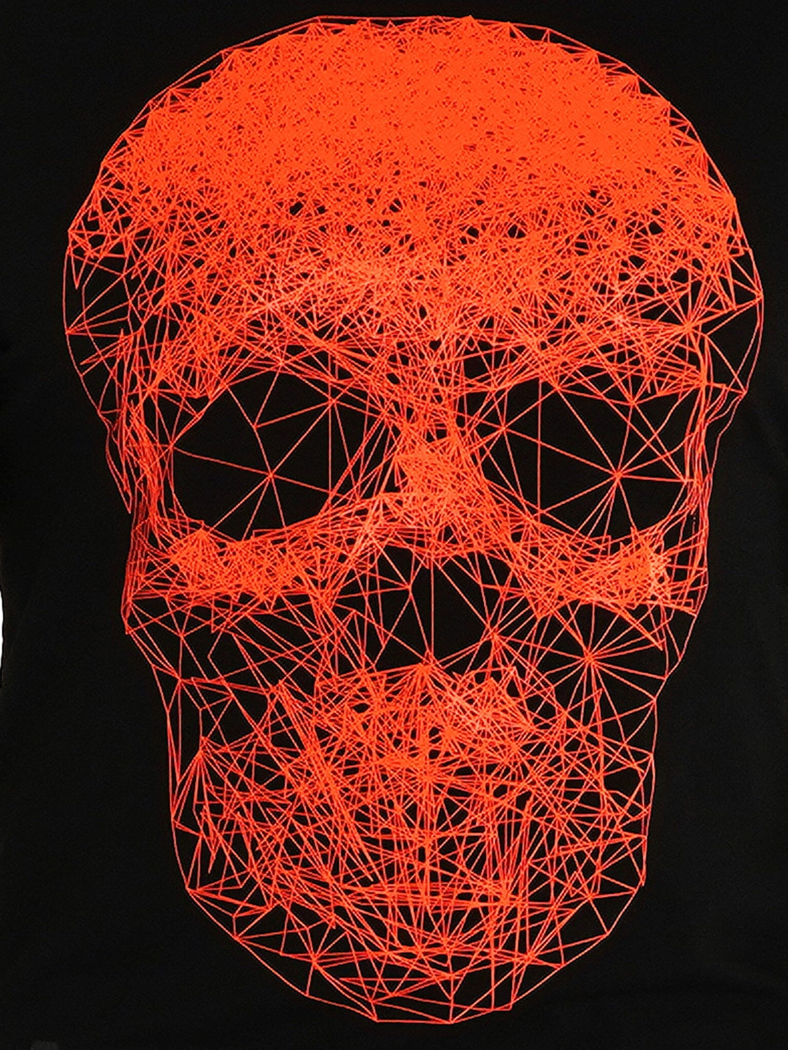 LongTee Skull Black