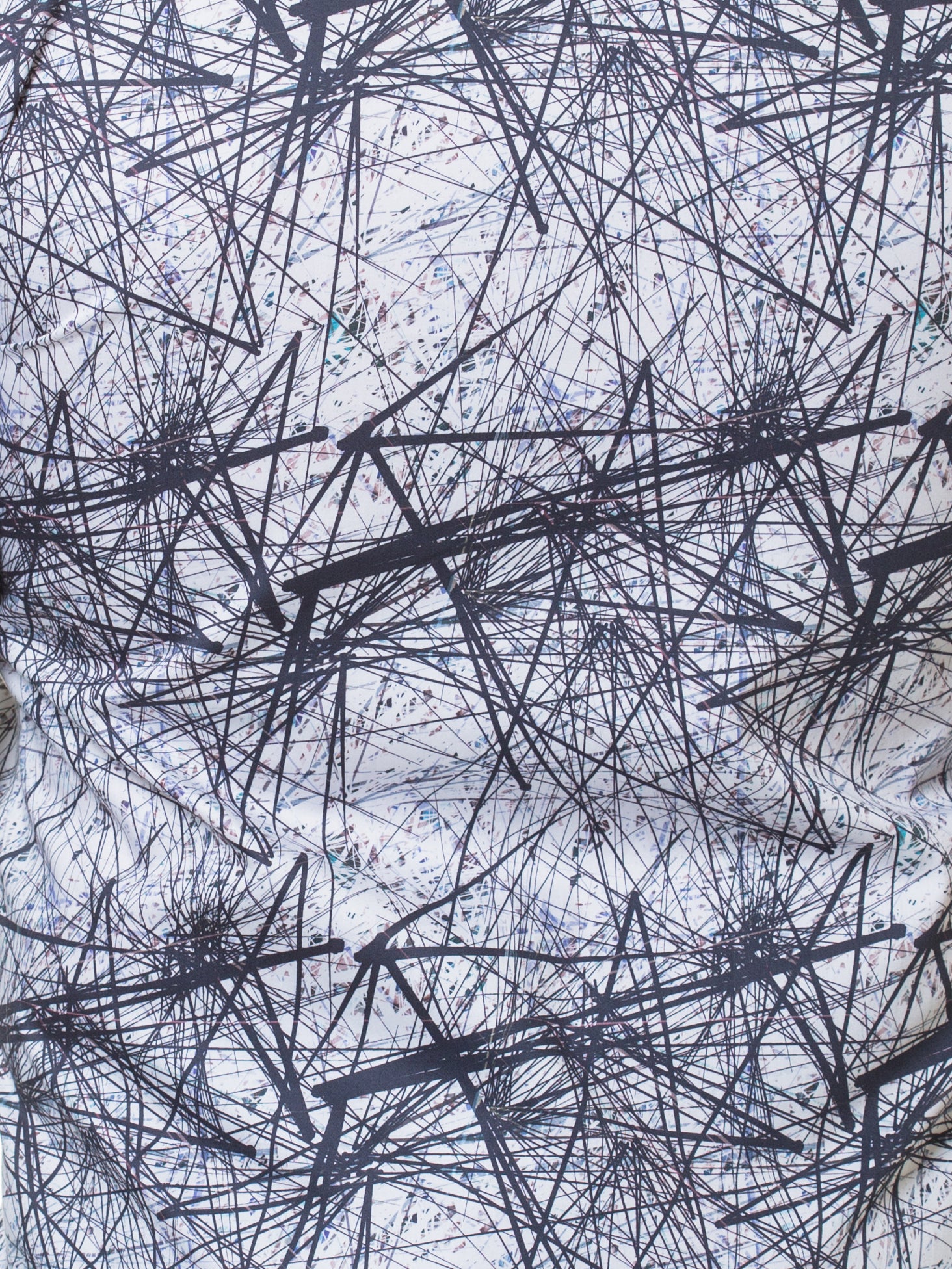 Luxor Nerve Grey Print Shirt