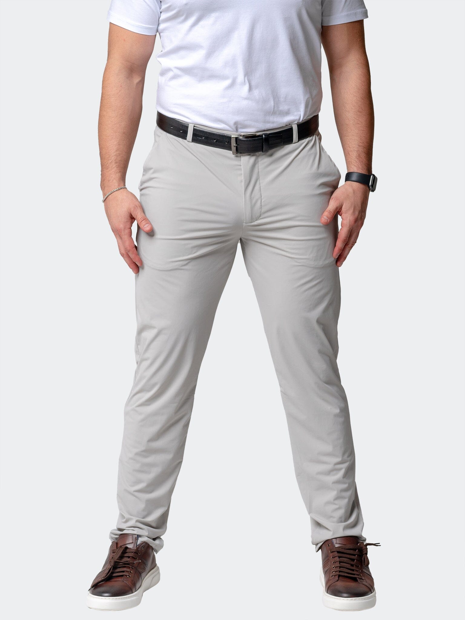 Sun Light Grey Pants