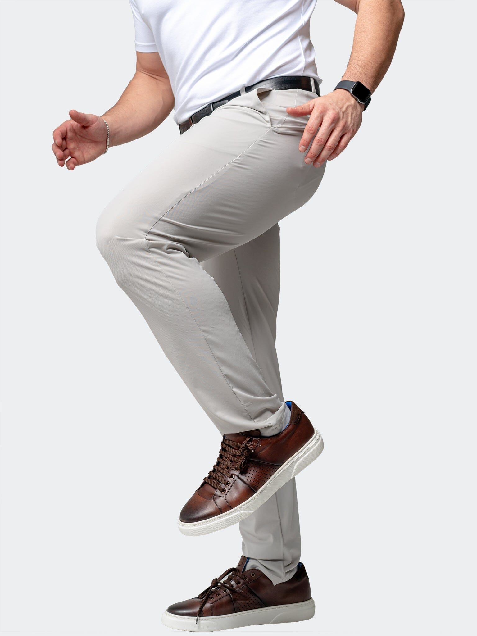 Sun Light Grey Pants
