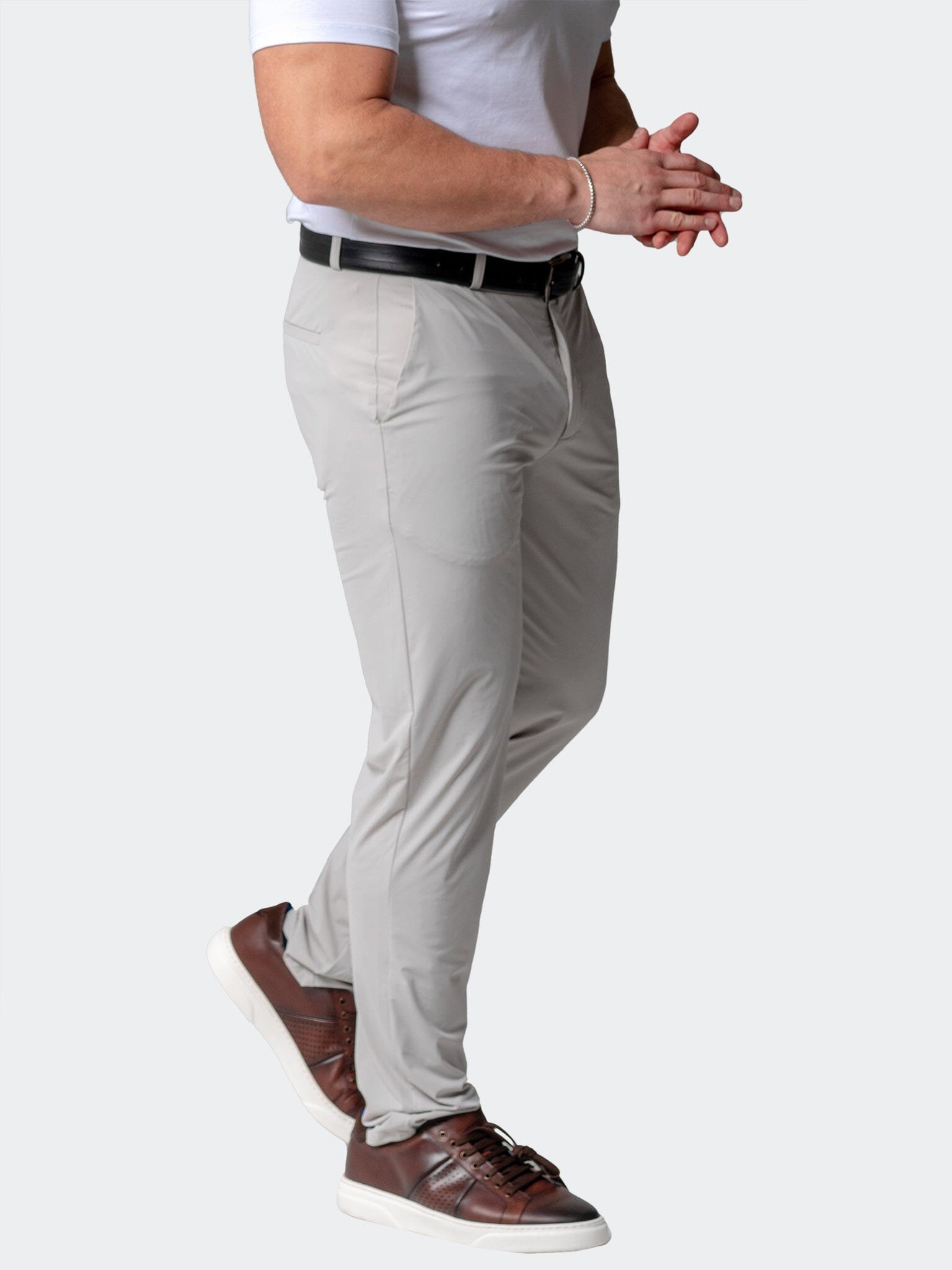 Sun Light Grey Pants