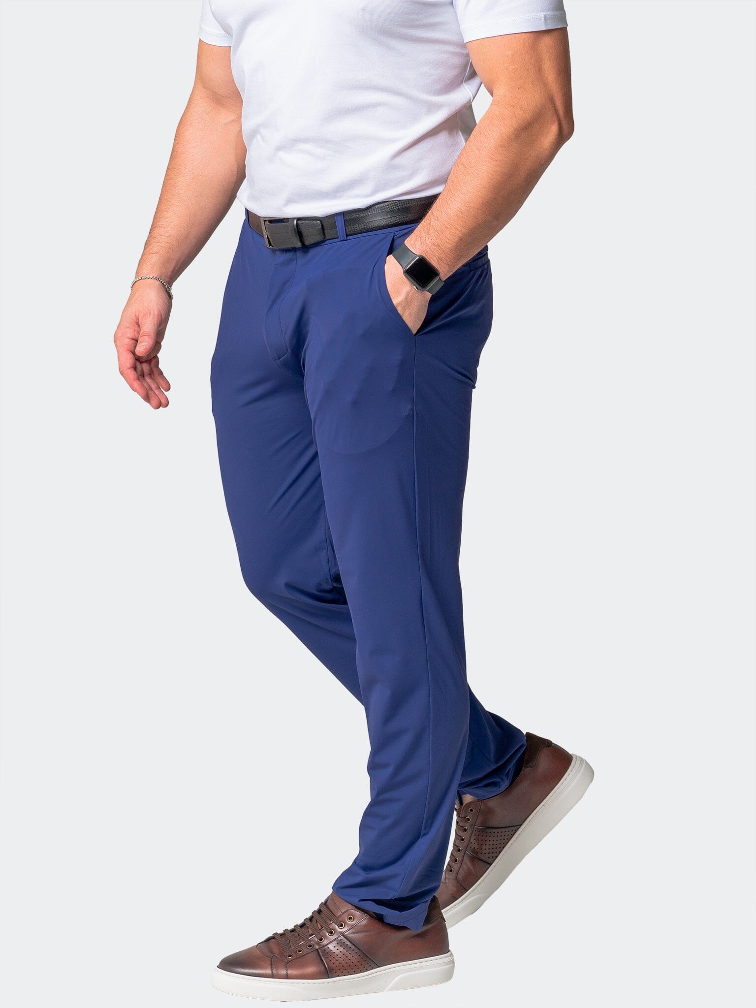Sun Navy Blue Pants Maceoo Sun Navy Blue Pants Maceoo