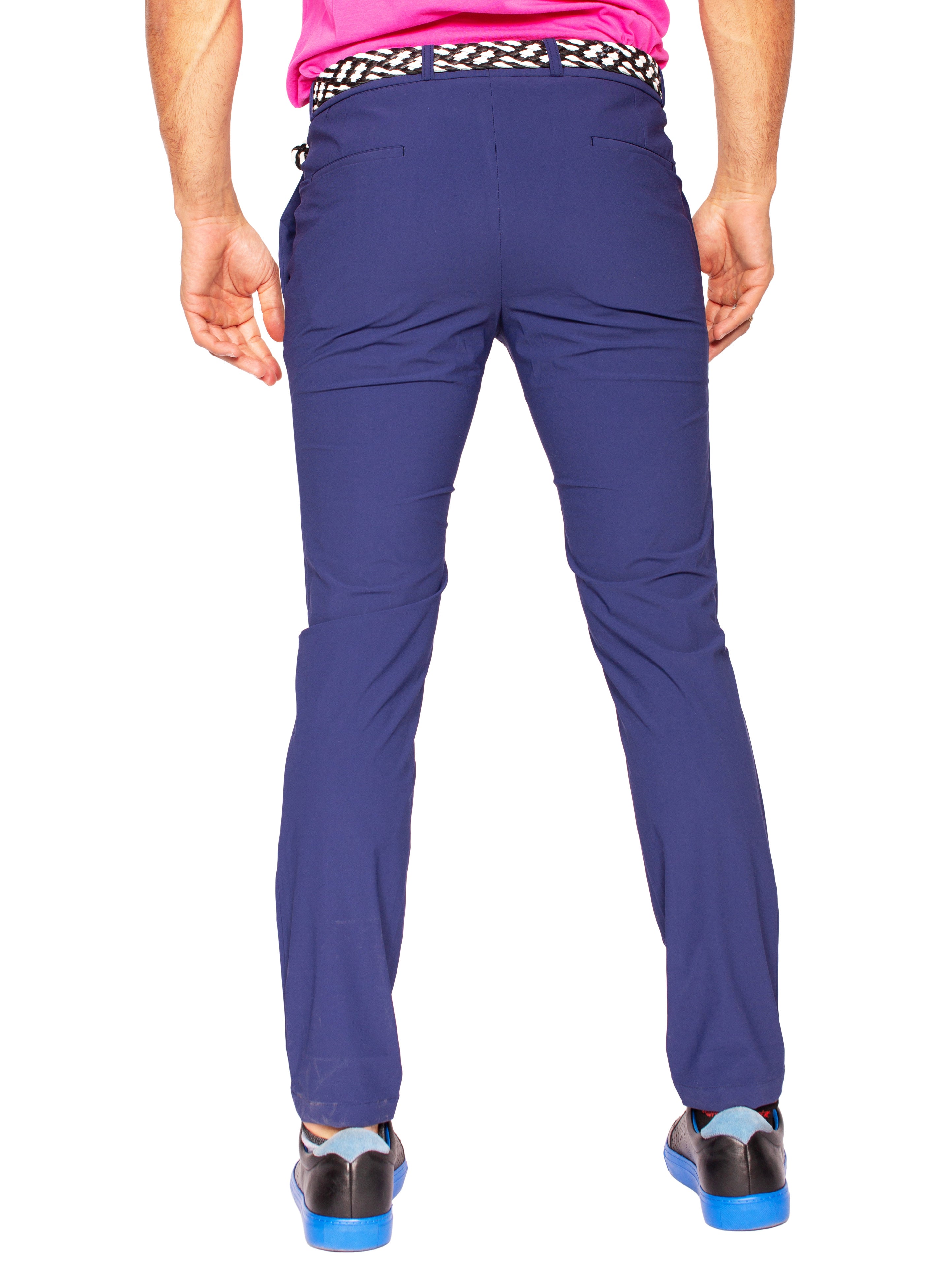 Classic Navy Stretch Pants