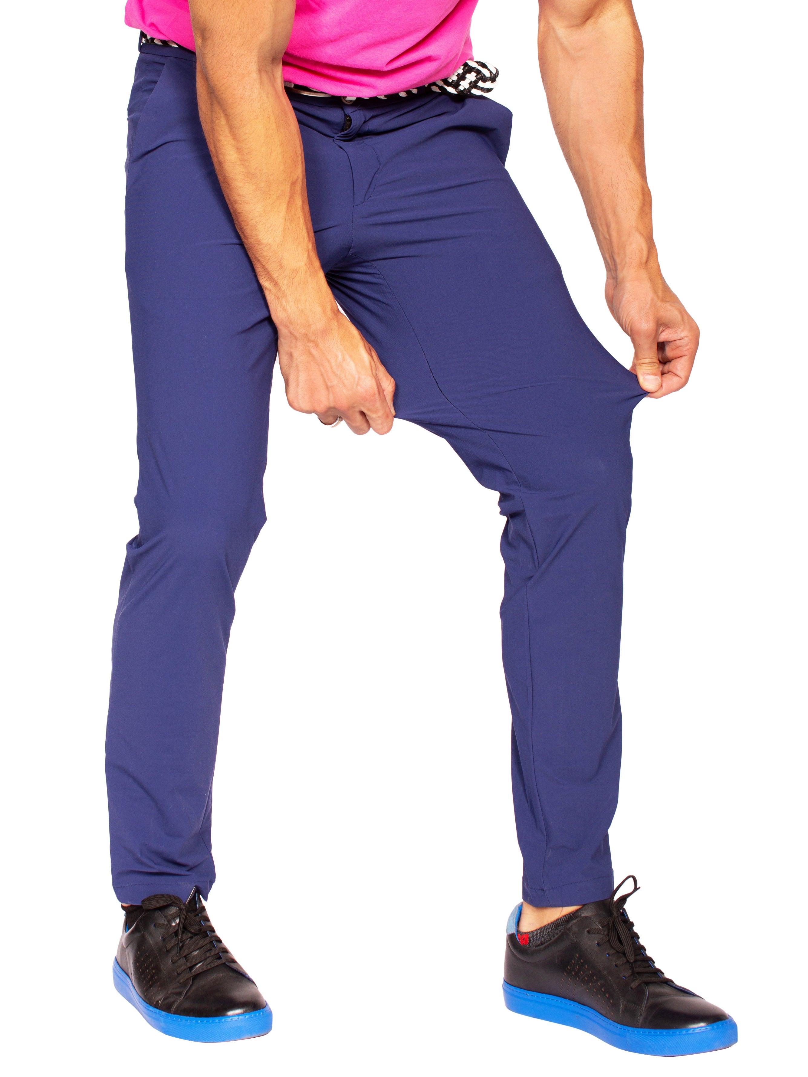 Classic Navy Stretch Pants