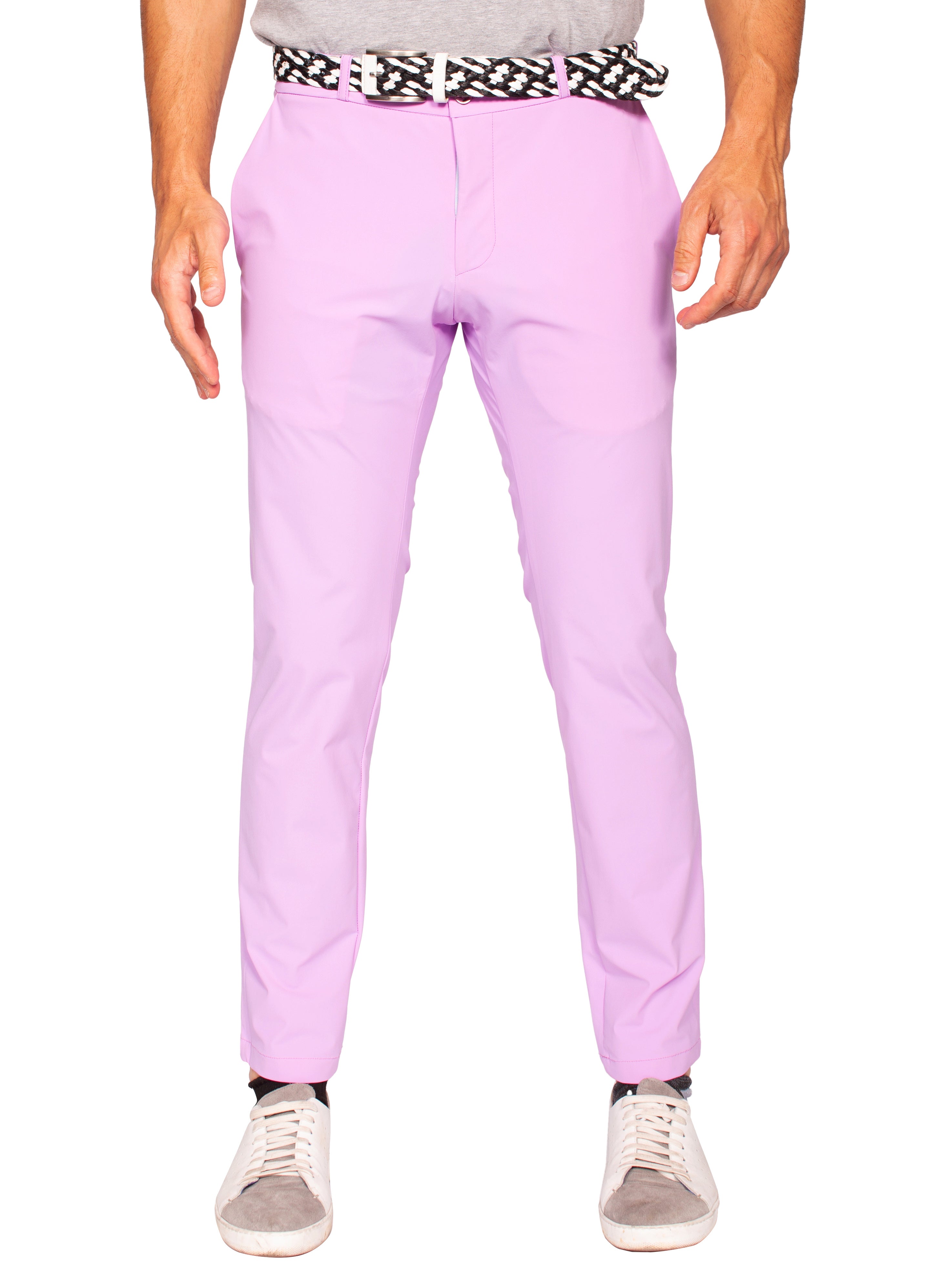 Classic Pink Stretch Pants