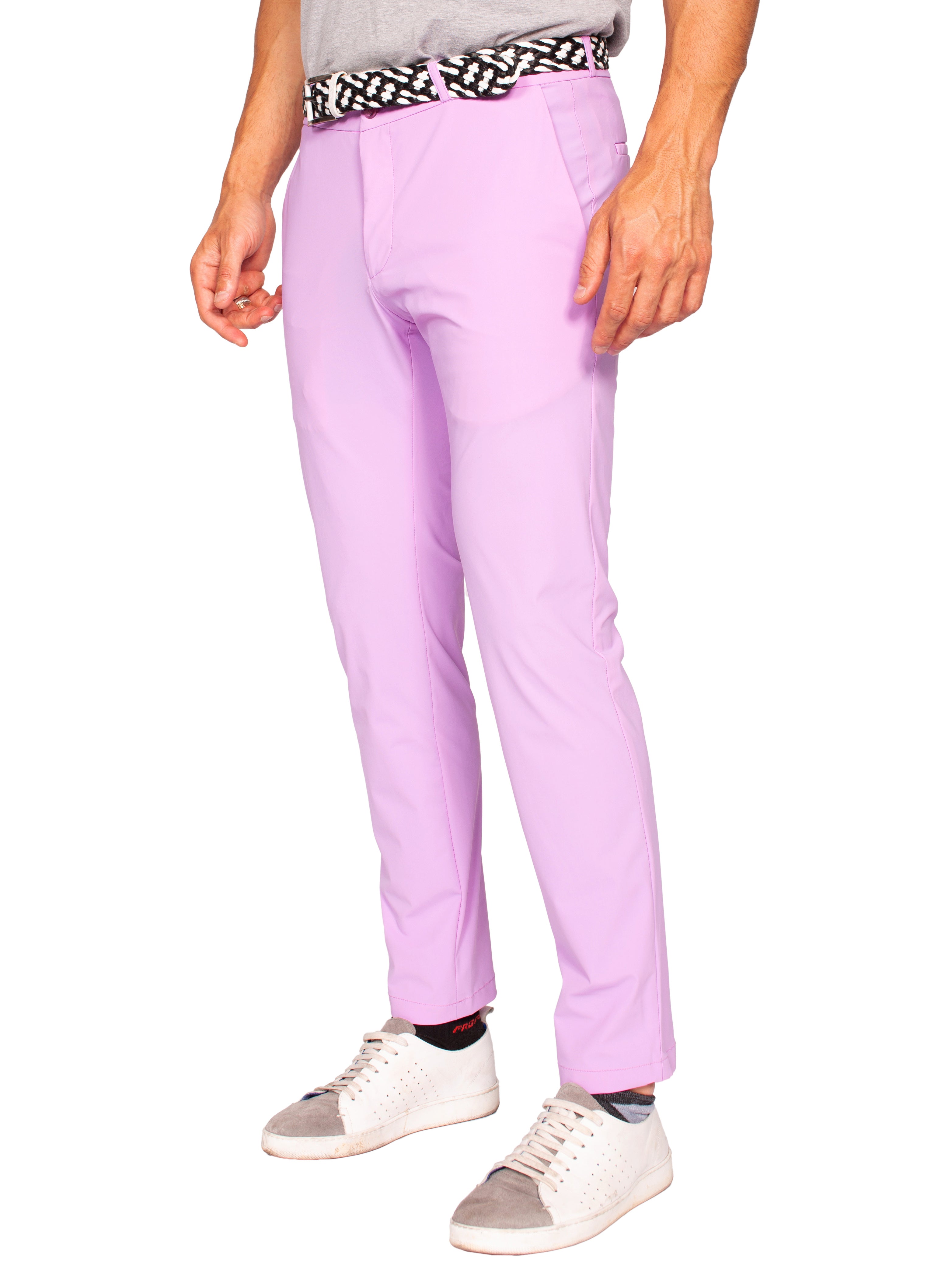 Classic Pink Stretch Pants