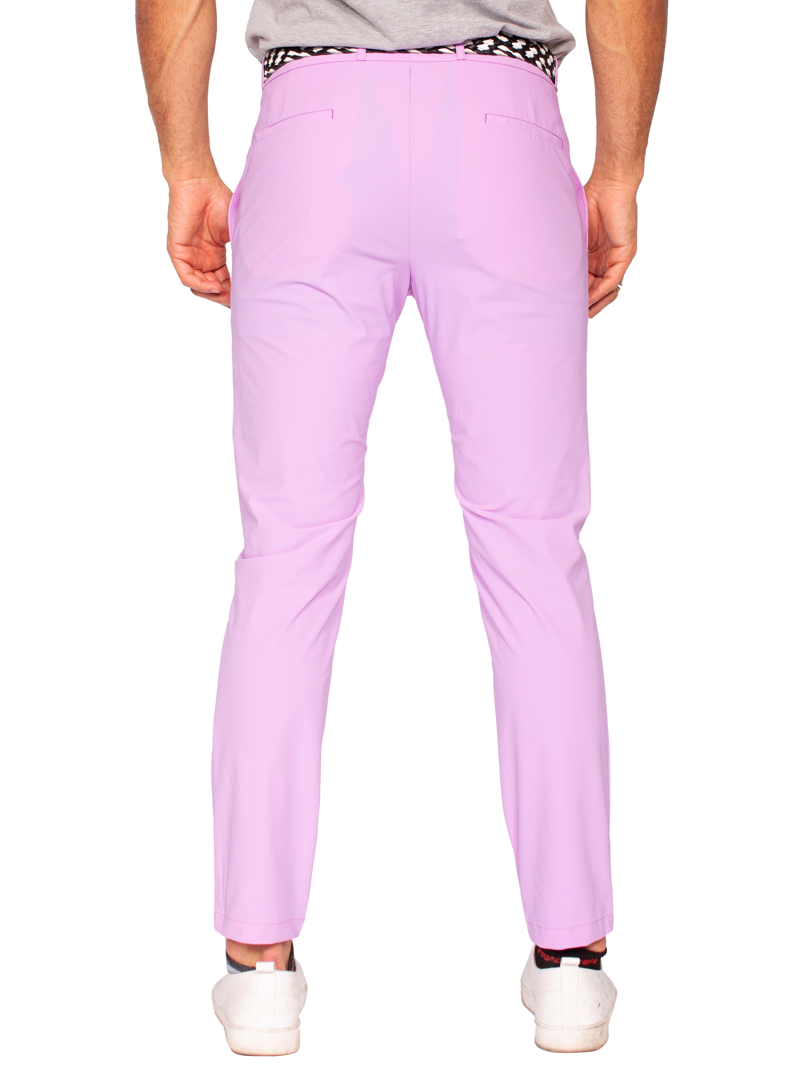 Classic Pink Stretch Pants