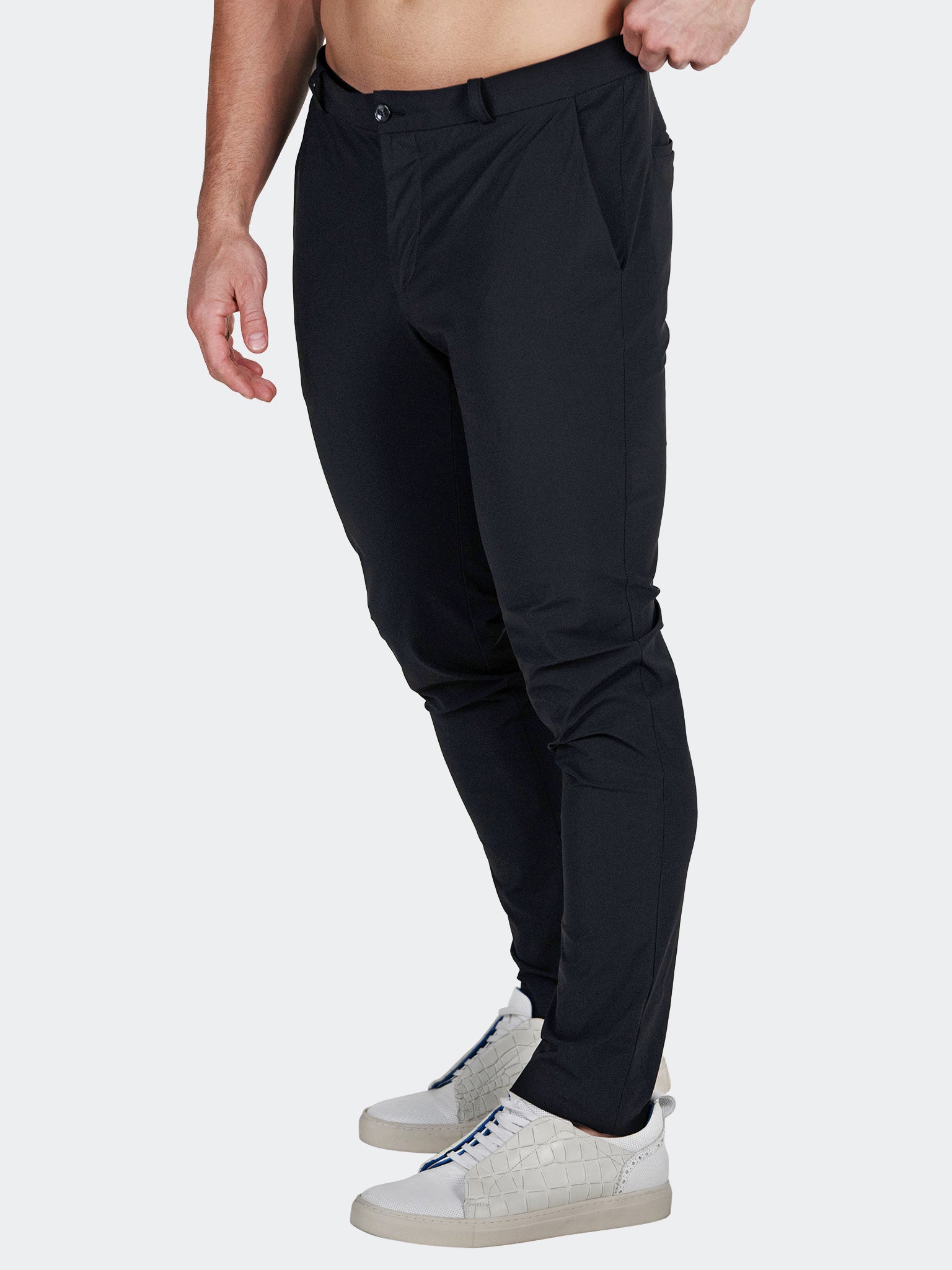 Perm Classic Black Dress Pants