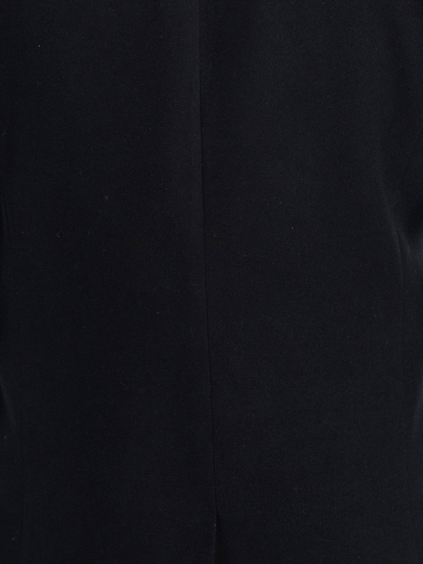 KingFur Black Peacoat Jacket