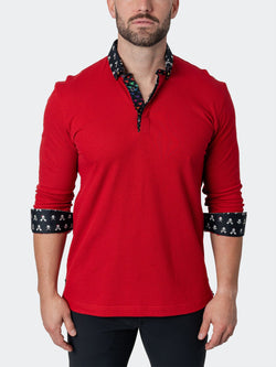 Polo NewtonSolidHead Red